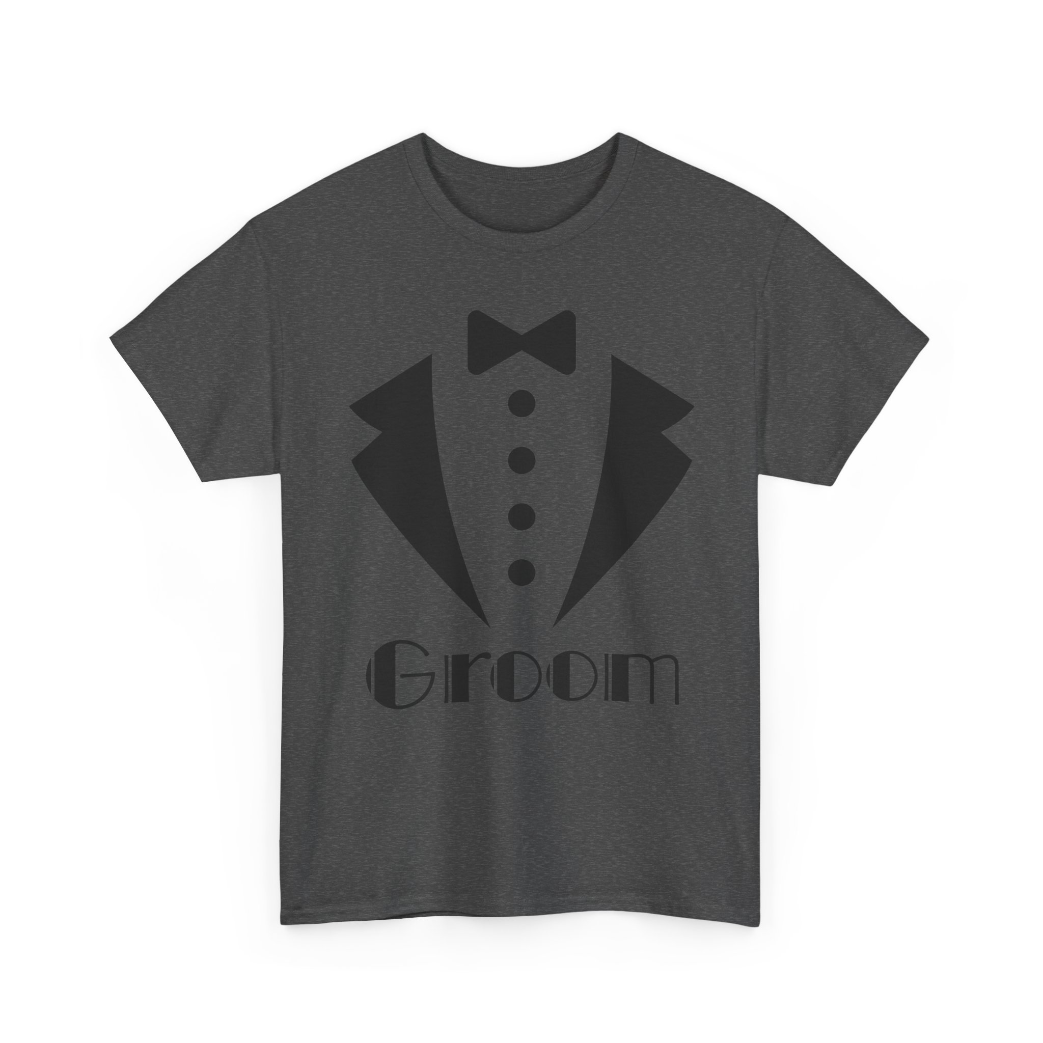 groom t shirt unisex heavy cotton tee for weddings, bachelor parties, groomsmen gifts, engagements, bridal showers