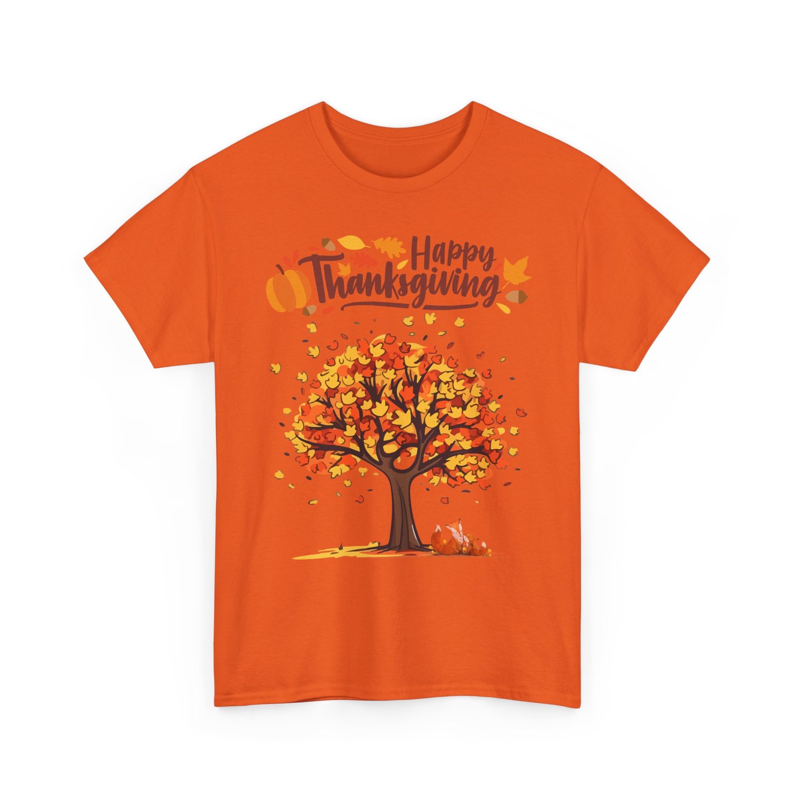thanksgiving tree tee, autumn shirt, fall apparel, family gathering top, seasonal wear, thanksgiving gift