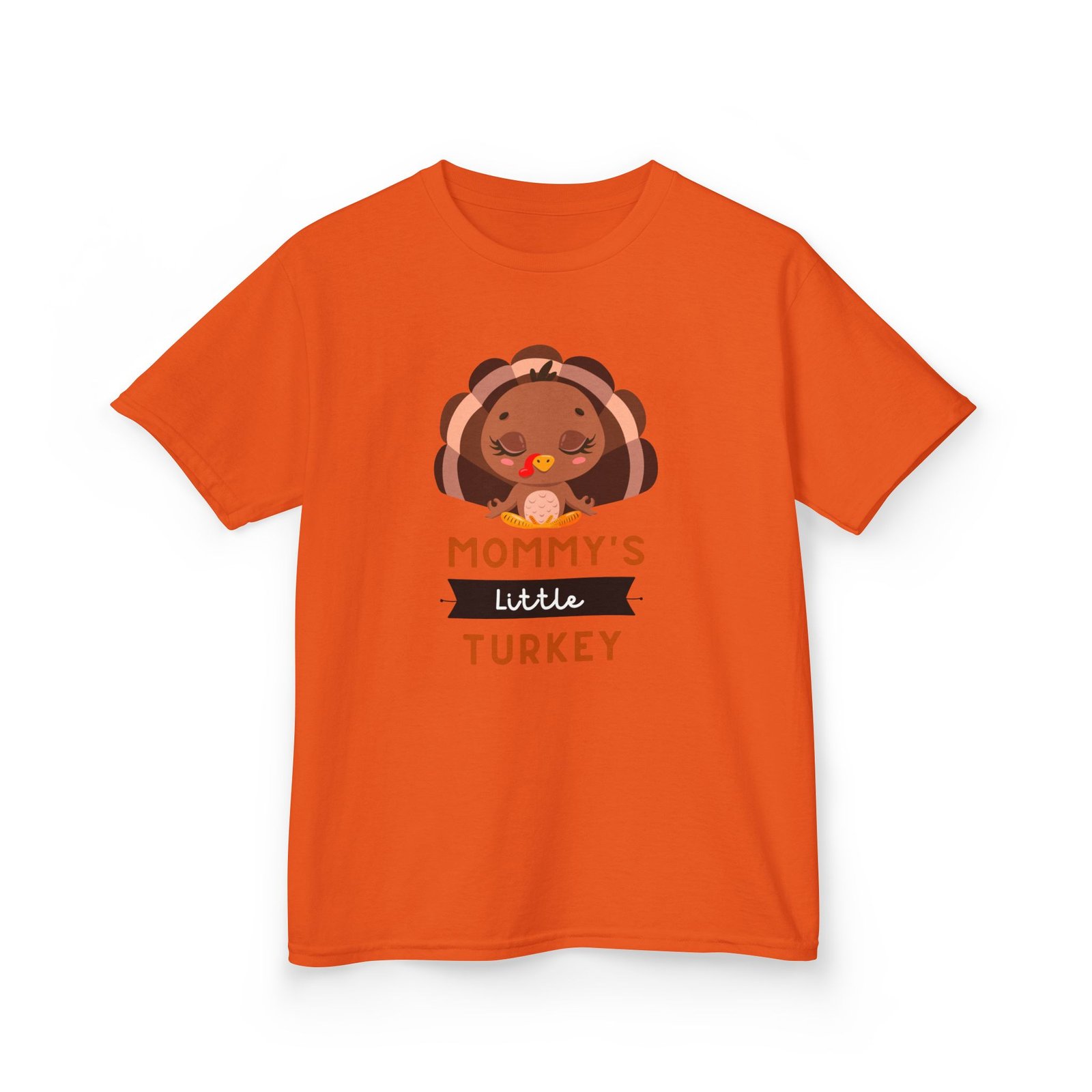 kids thanksgiving tee, mommy's little turkey shirt, fall holiday outfit, thanksgiving gift, adorable kids fashion