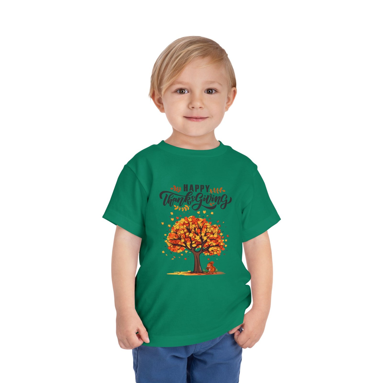 Matching C-Thanksgiving Toddler Tee, Fall Shirt for Kids, Autumn Celebration Outfit, Cute Thanksgiving Apparel, Toddler Short Sleeve Shirt - Image 23