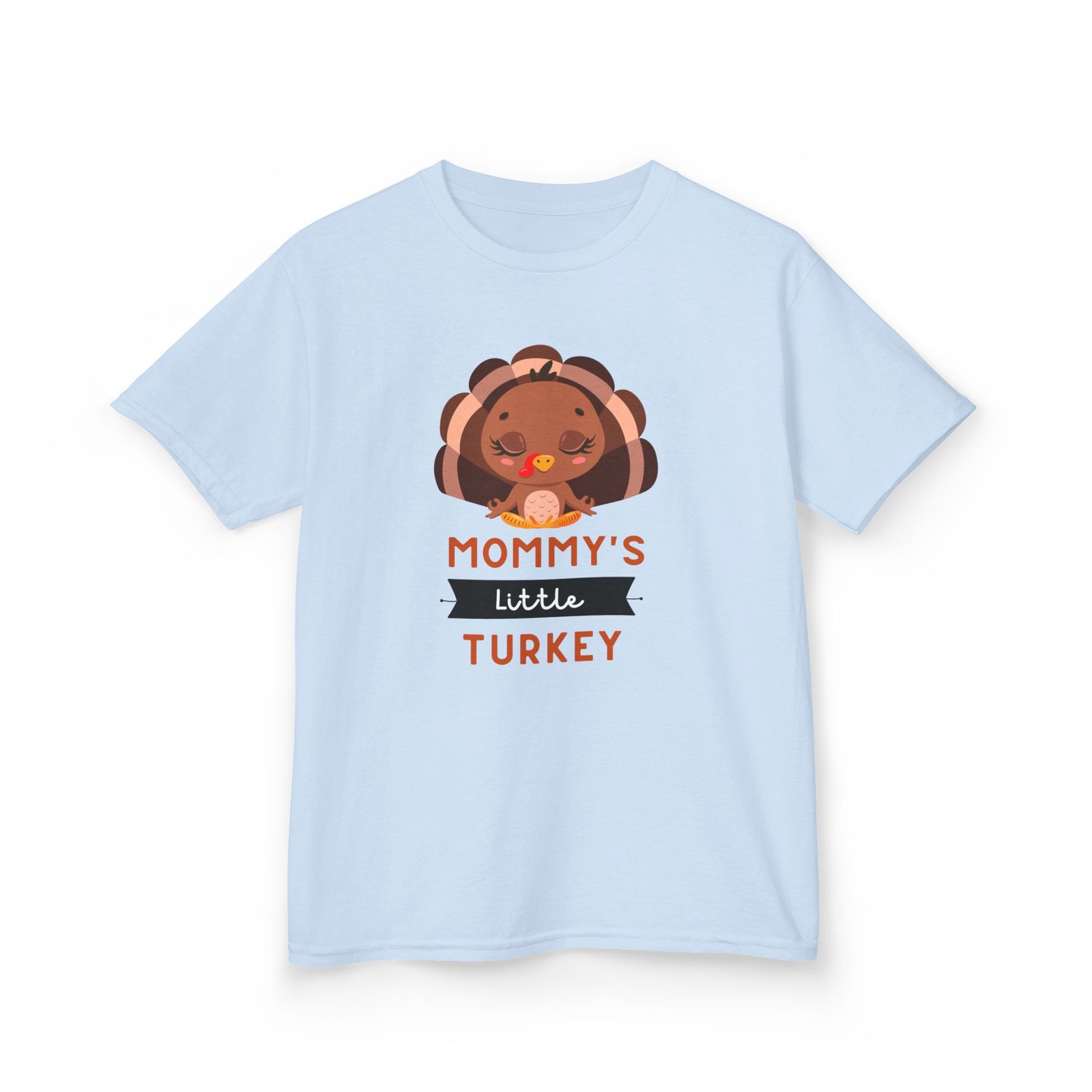 kids thanksgiving tee, mommy's little turkey shirt, fall holiday outfit, thanksgiving gift, adorable kids fashion