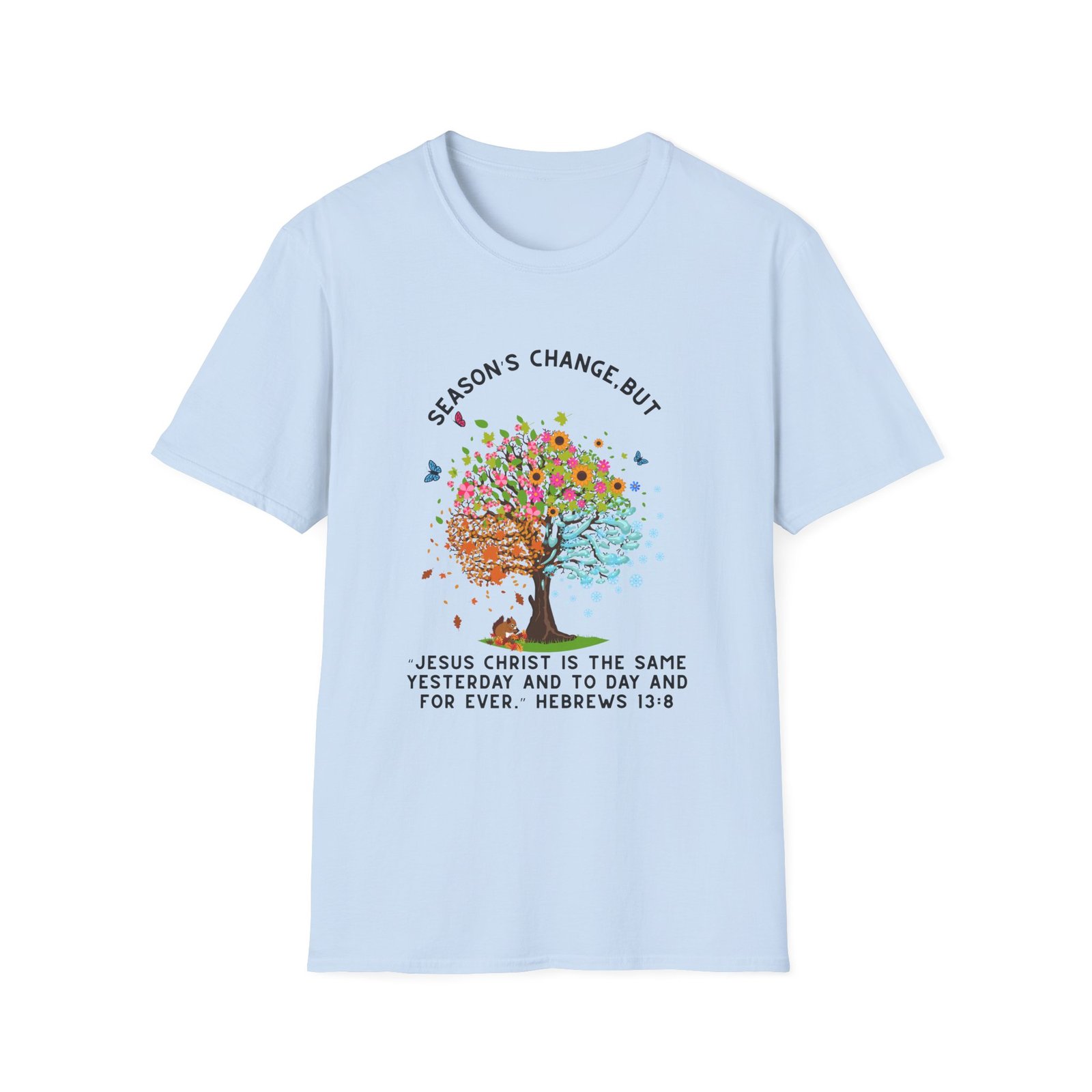 jesus unisex softstyle t shirt, casual tee, christian apparel, faith based gift, everyday wear, religious t shirt