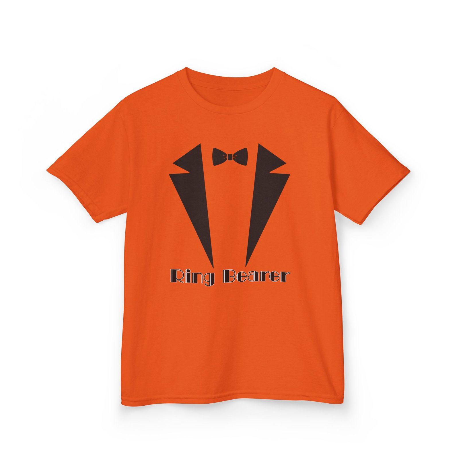 ring bearer kids tee, cute ring bearer shirt, toddler wedding outfit, boys' formal wear tee, kids' tuxedo tee, wedding attire for kids