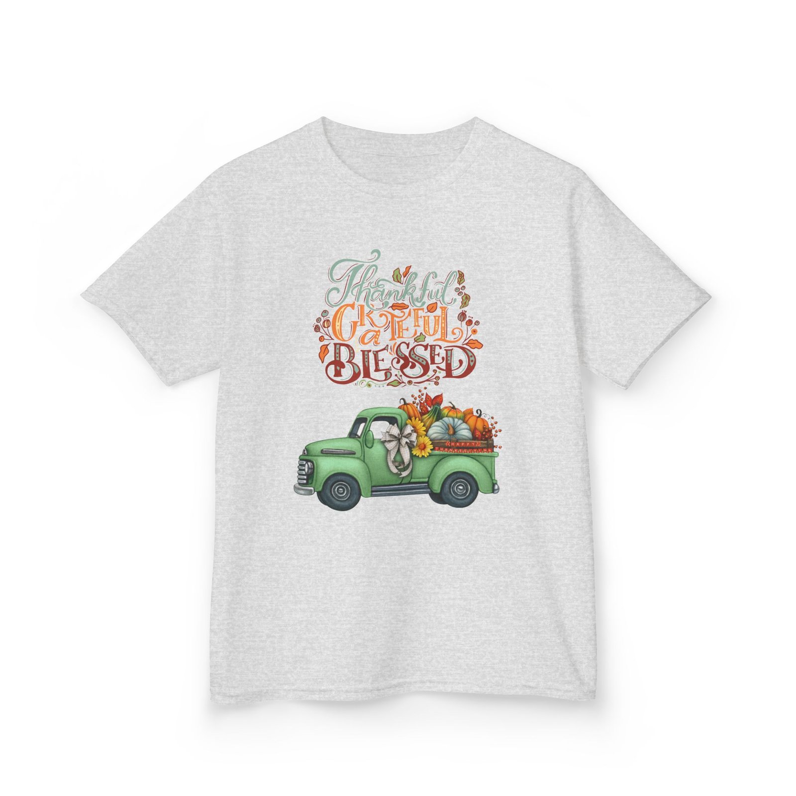 blessed fall kids tee, adorable autumn shirt, cute harvest t shirt, thanksgiving gift for kids, comfy cotton youth apparel