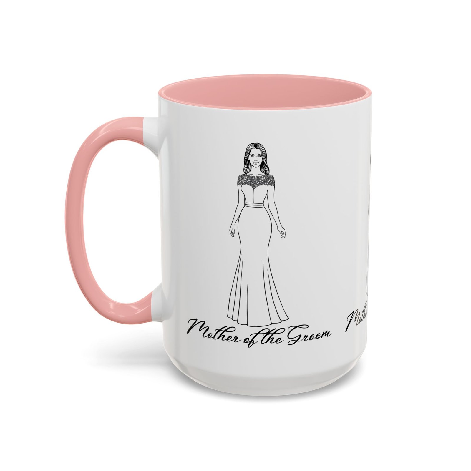mother of the groom mug accent coffee mug (11, 15oz)