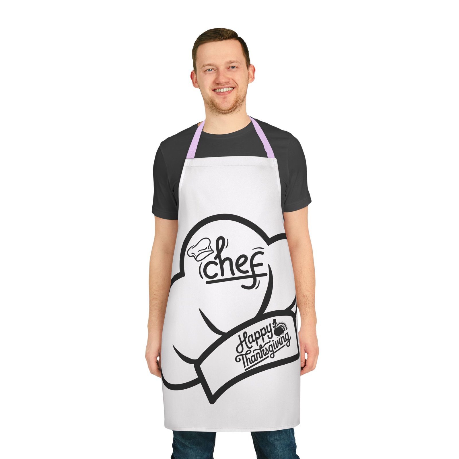 apron, 5 color straps (aop)