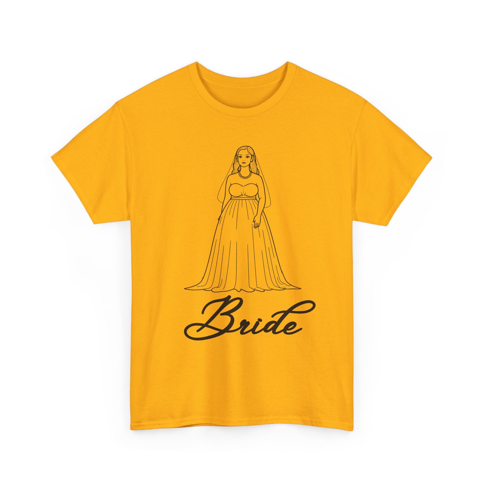 bride graphic tee, wedding gift shirt, bridal party outfit, engagement celebration top, funny bride apparel, unisex heavy cotton tee