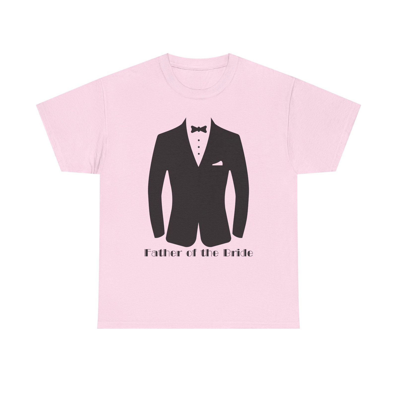 father of the bride unisex heavy cotton tee, wedding gift, father's day shirt, groom's dad tee, special occasion t shirt