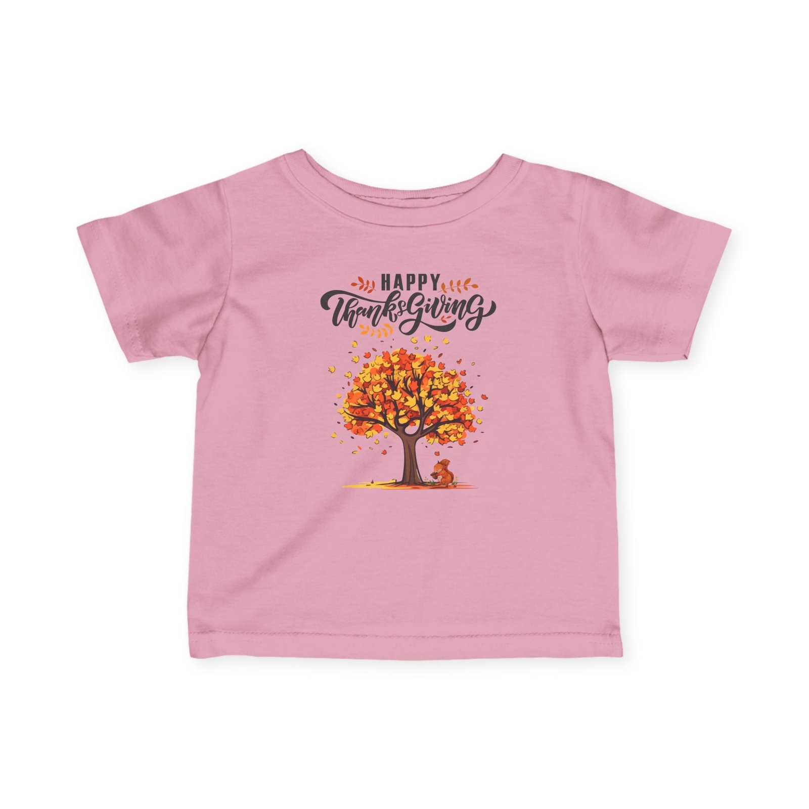 thanksgiving infant tee, cute baby shirt, fall baby clothes, happy thanksgiving t shirt, autumn baby outfit, toddler apparel