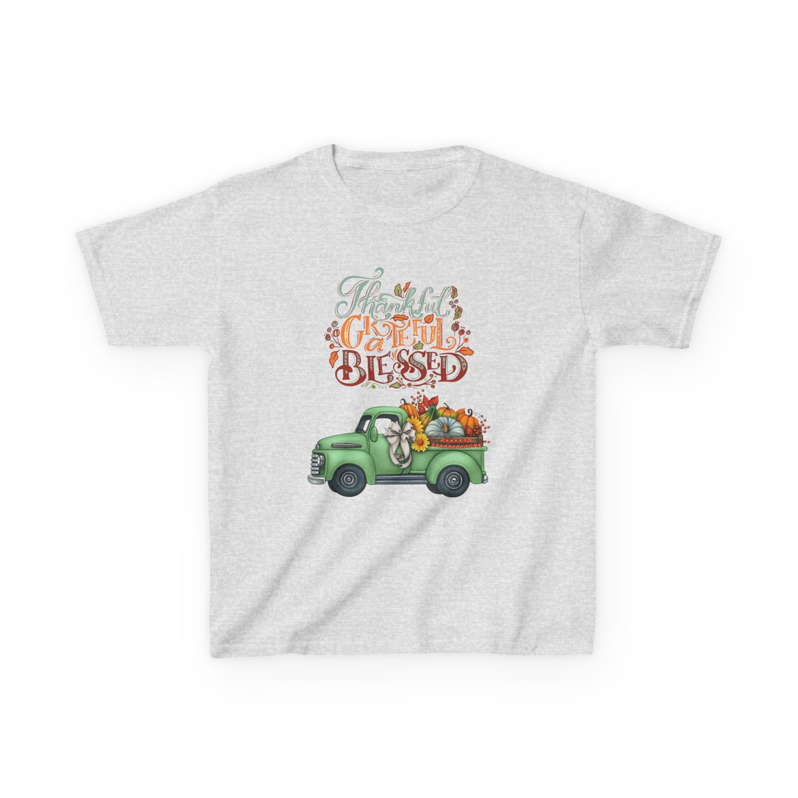 blessed fall kids tee, adorable autumn shirt, cute harvest t shirt, thanksgiving gift for kids, comfy cotton youth apparel