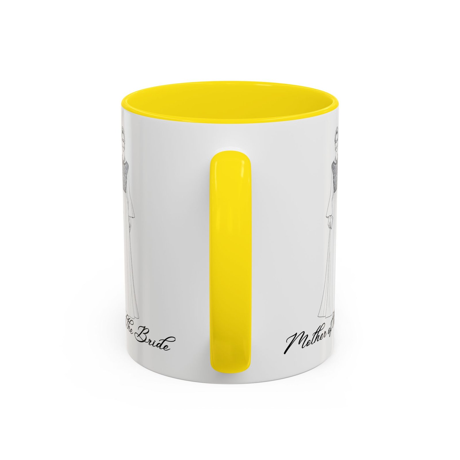 mother of the bride accent coffee mug (11, 15oz)