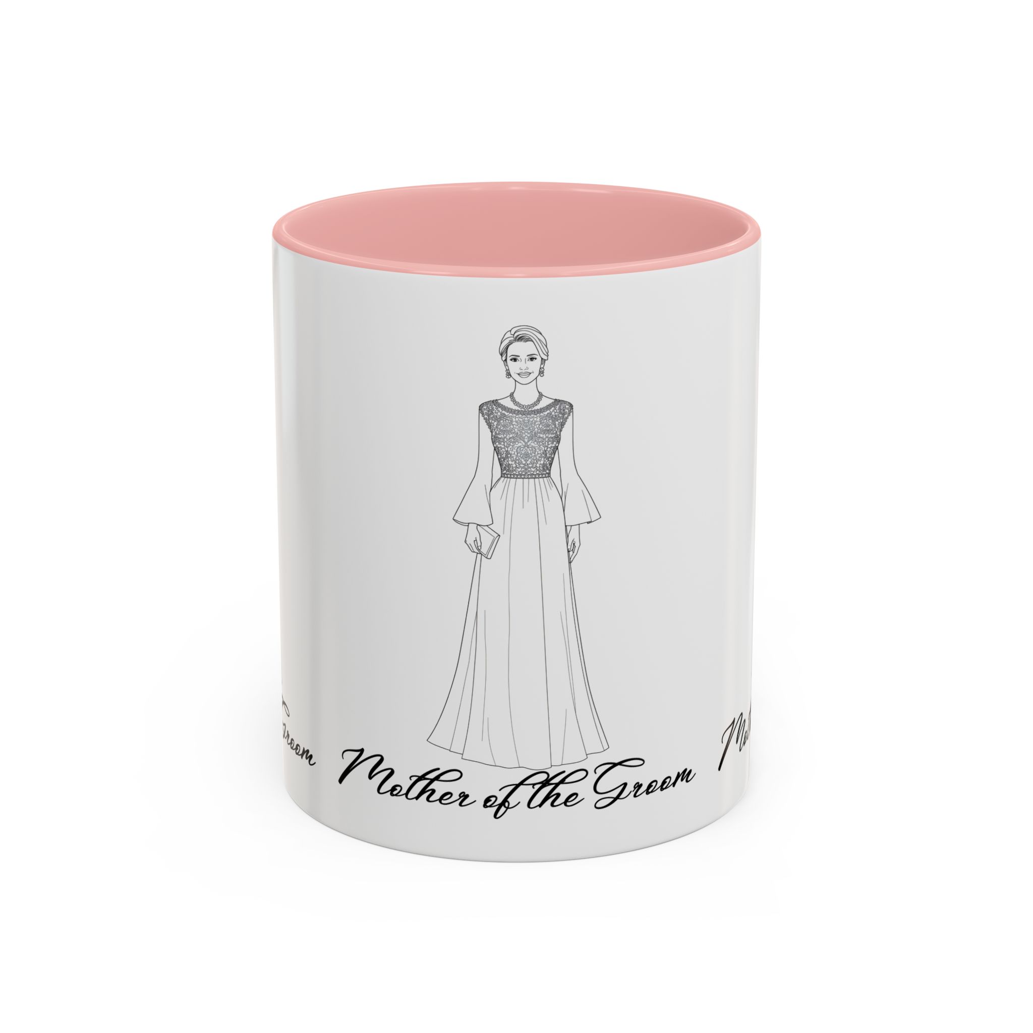 elegant mother of the groom mug perfect gift for bridal showers, weddings, coffee lovers, wedding planning