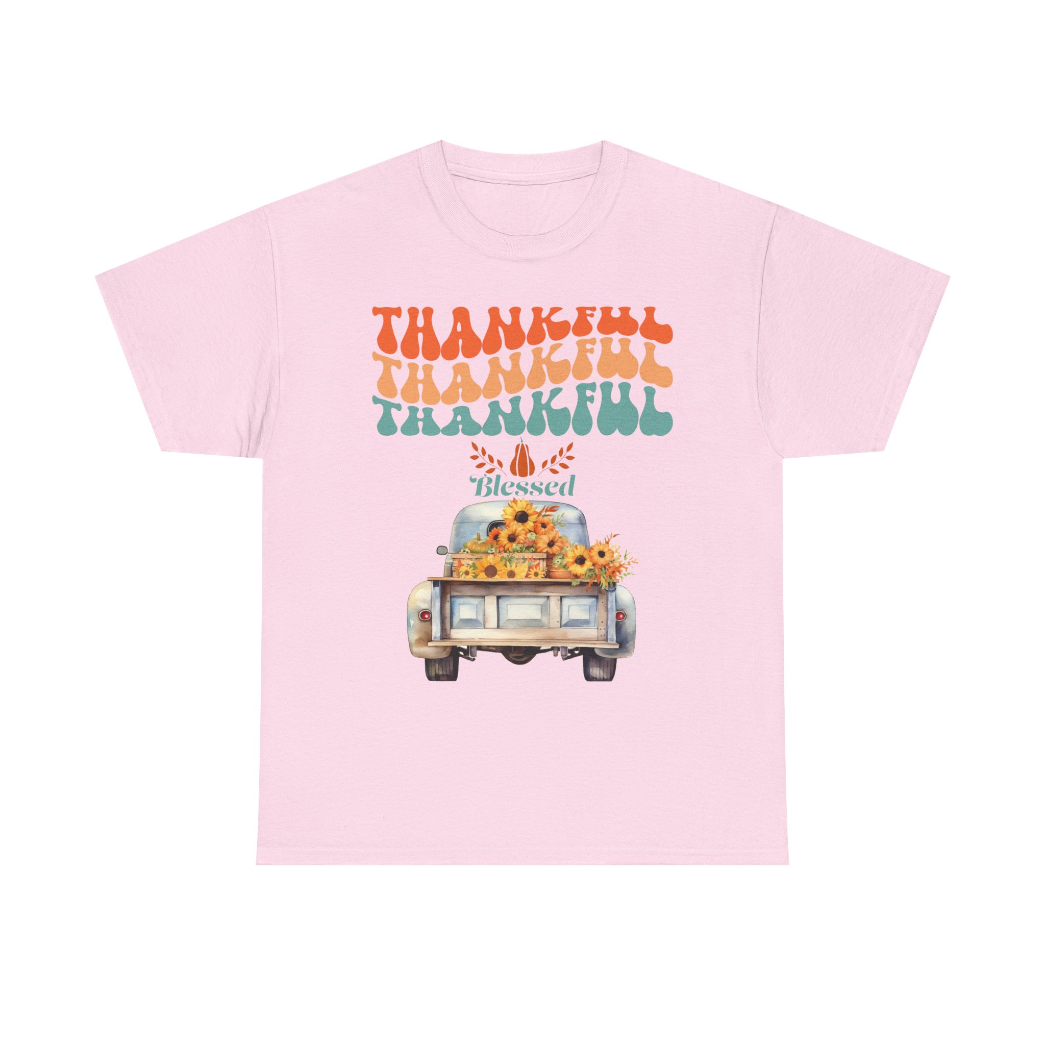 thankful vibes unisex tee perfect for thanksgiving, gratitude, casual wear, gifts, summer days