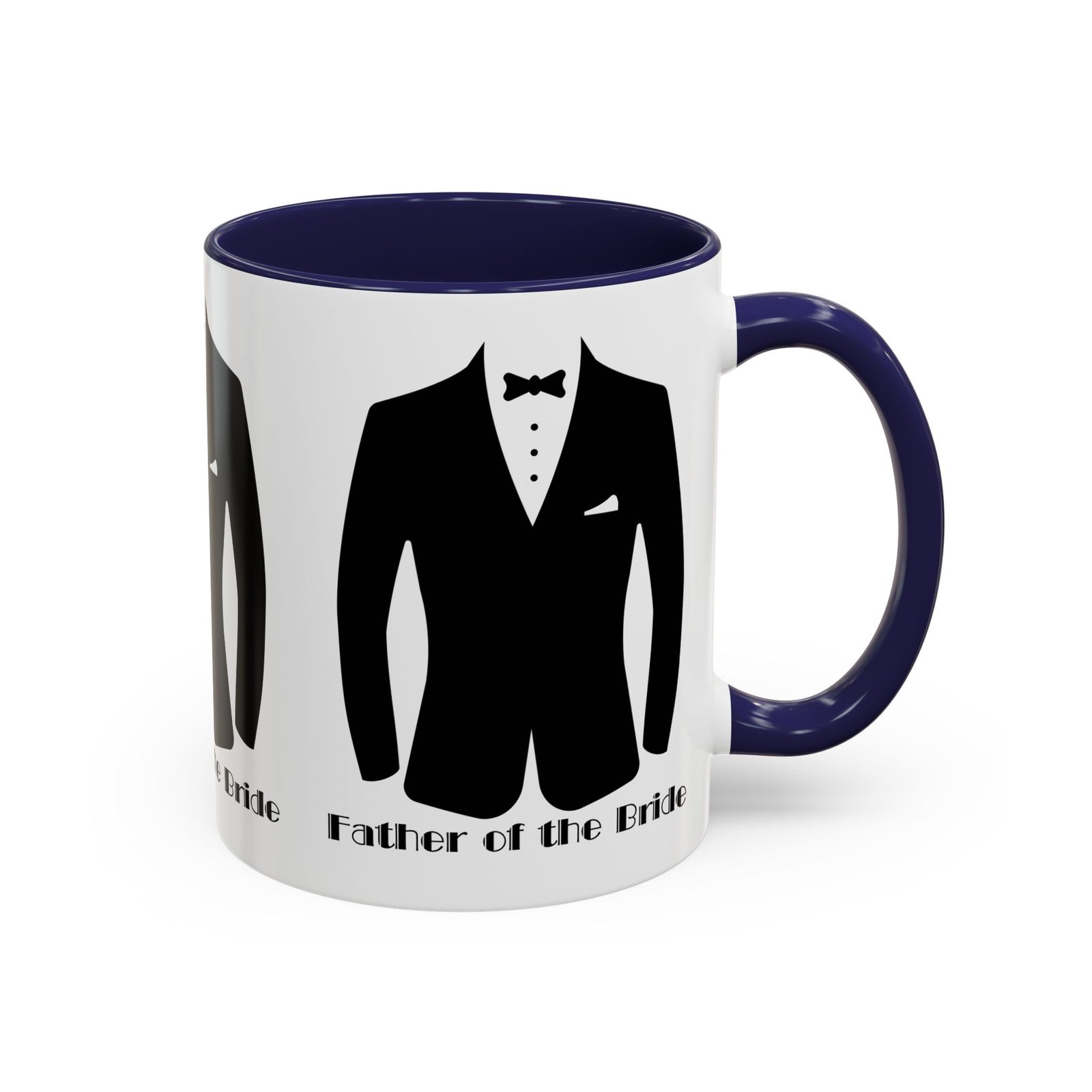 father of the bride mug 11, 15oz| wedding day gift | elegant keepsake for dad