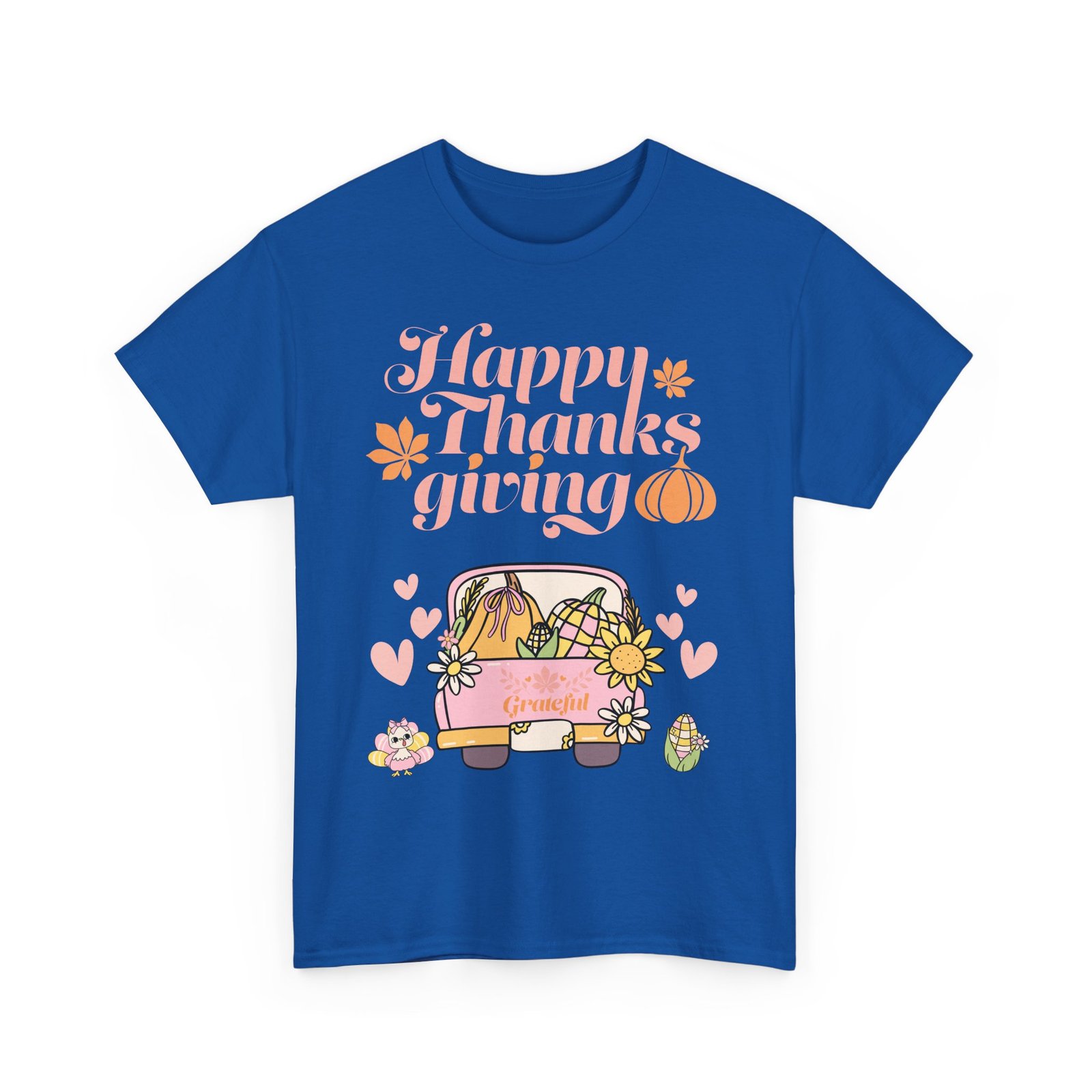 happy thanksgiving unisex tee | cozy autumn shirt for family gatherings, thanksgiving celebration, fall fashion, cute gift idea
