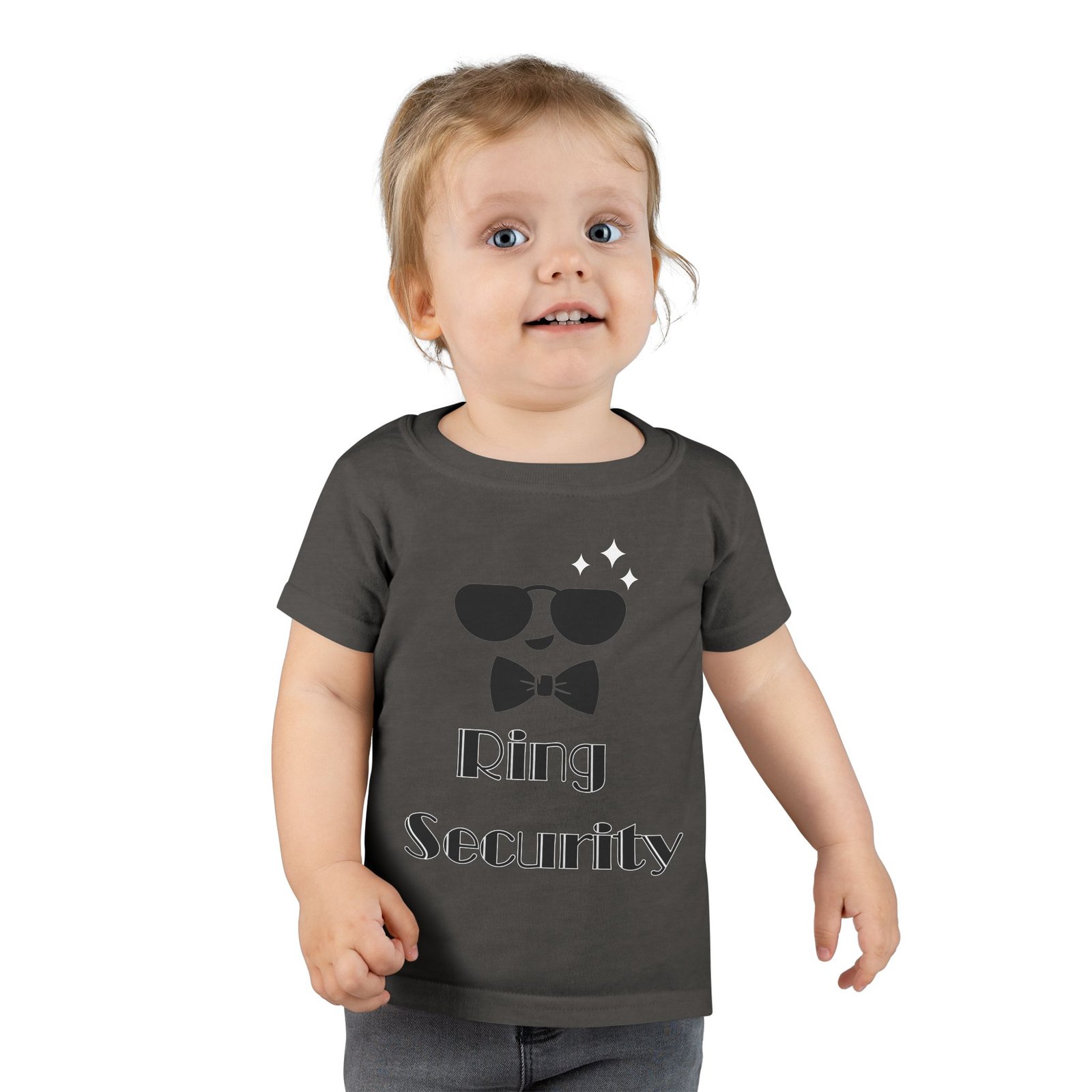 toddler security t shirt, funny toddler tee, kids birthday gift, toddler outfit, baby shower gift, little ring bearer shirt