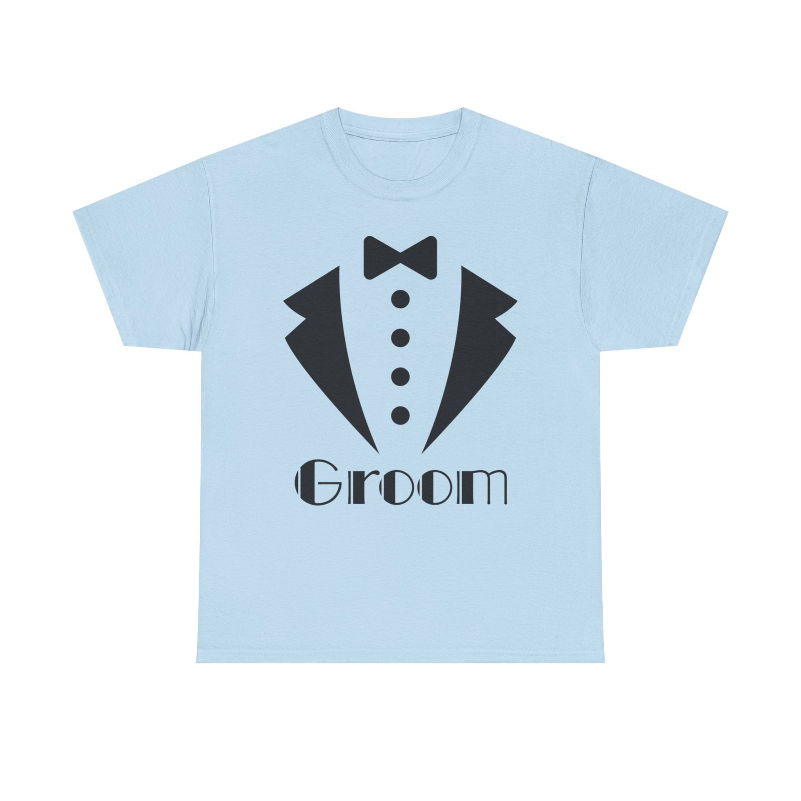 groom t shirt unisex heavy cotton tee for weddings, bachelor parties, groomsmen gifts, engagements, bridal showers