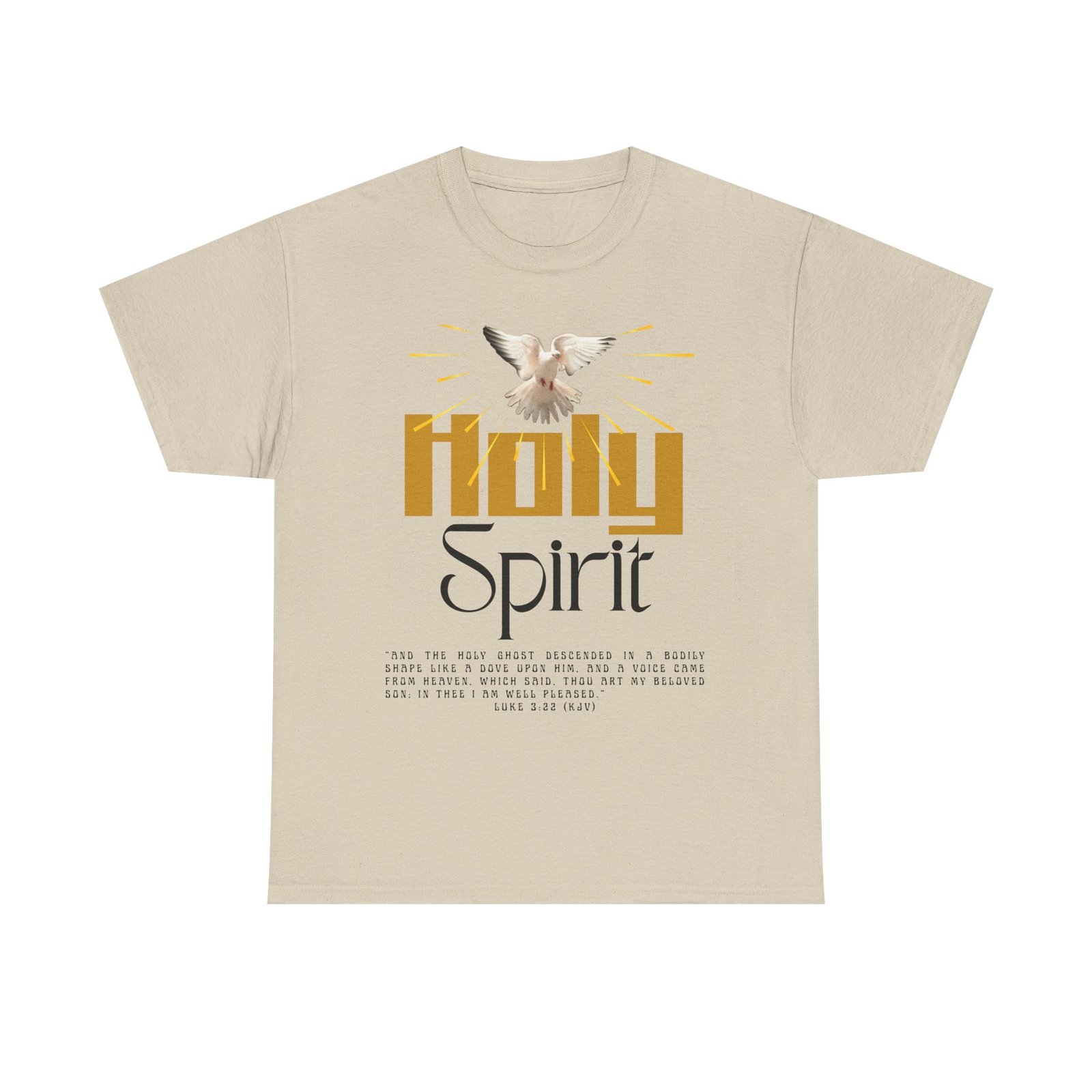 christian t shirts, holy spirit unisex heavy cotton tee, inspirational t shirt for faith celebration, christian gift, spiritual attire, religious apparel