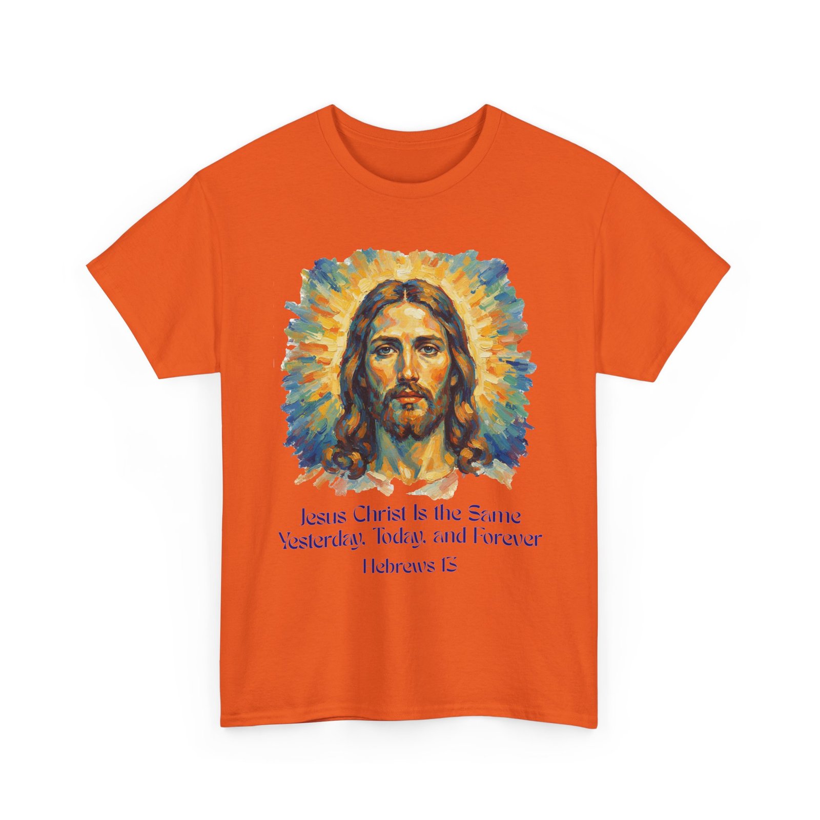 jesus portrait – inspiredby impressionist style religious inspirational tee jesus christ design, faith shirt, christian clothing, birthday gift, everyday wear