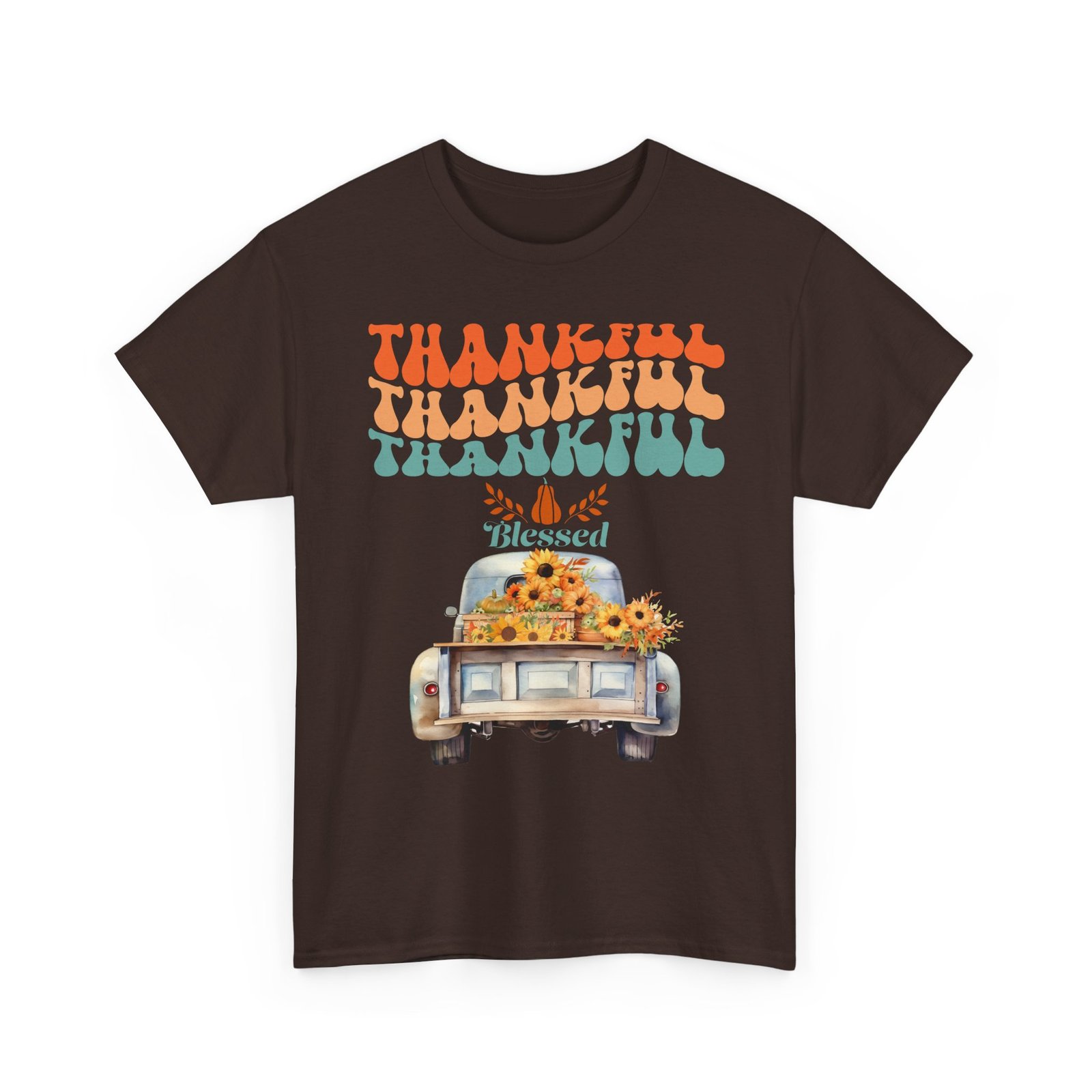 thankful vibes unisex tee perfect for thanksgiving, gratitude, casual wear, gifts, summer days