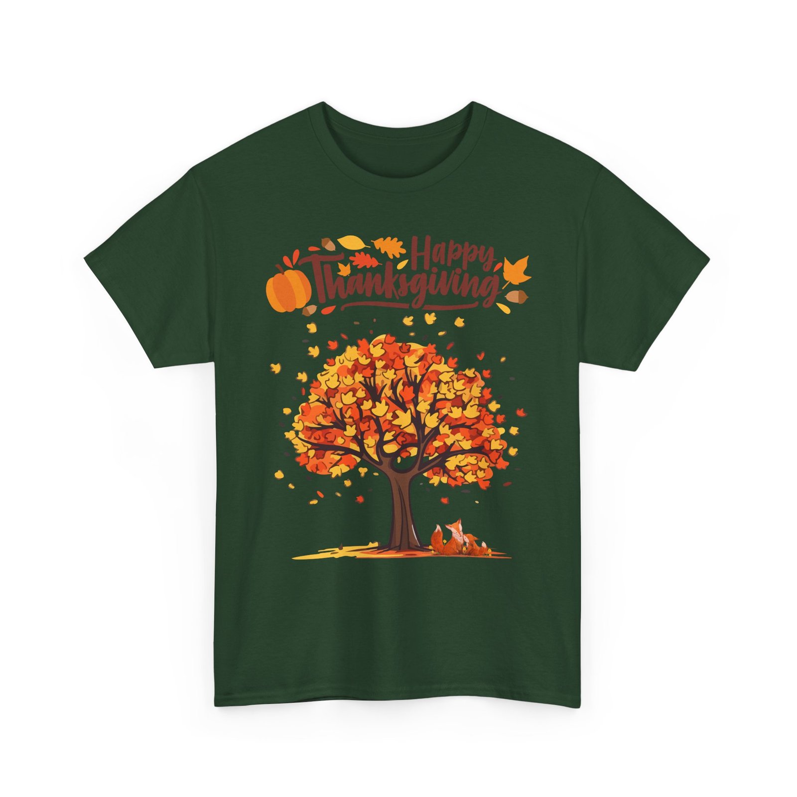 thanksgiving tree tee, autumn shirt, fall apparel, family gathering top, seasonal wear, thanksgiving gift