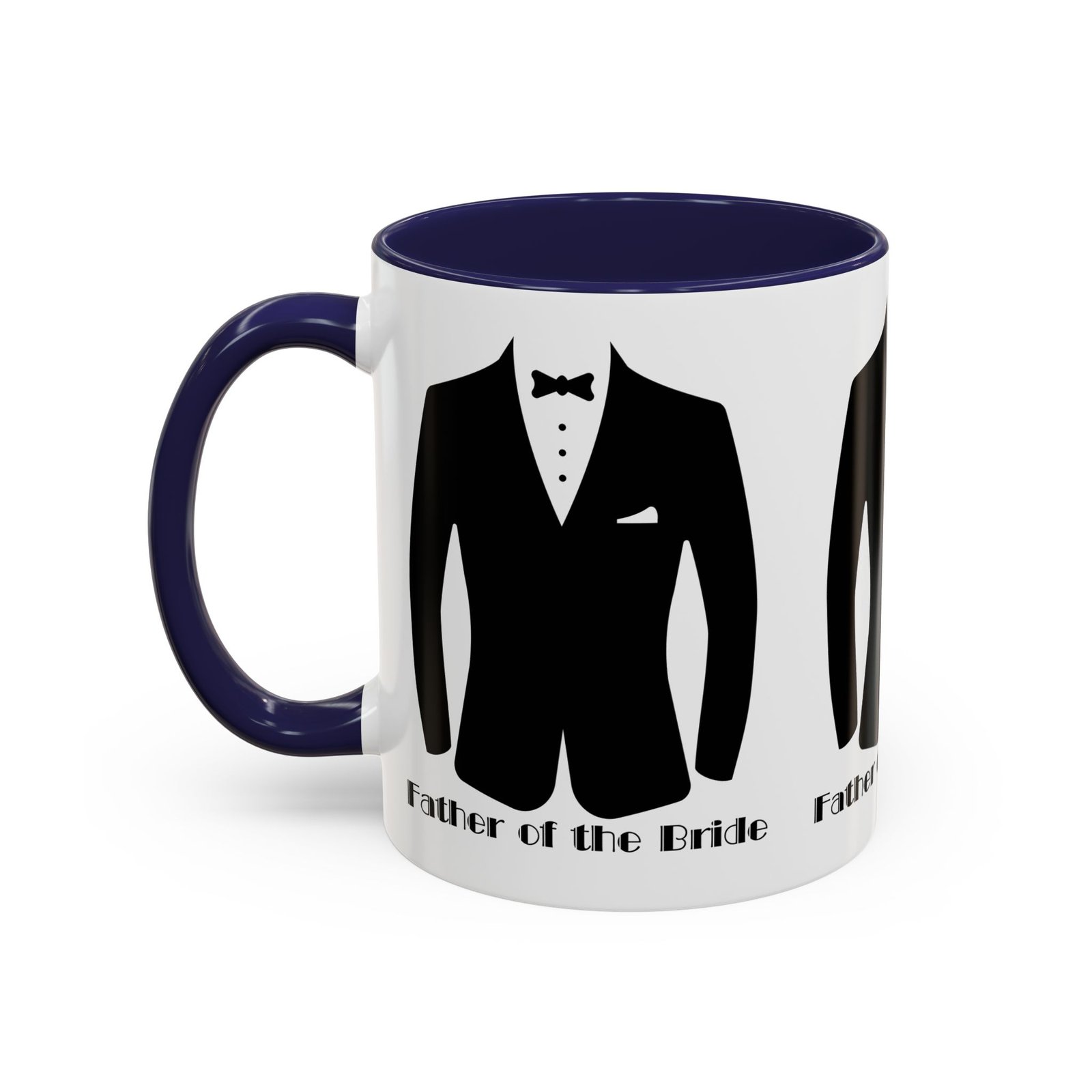 father of the bride mug 11, 15oz| wedding day gift | elegant keepsake for dad