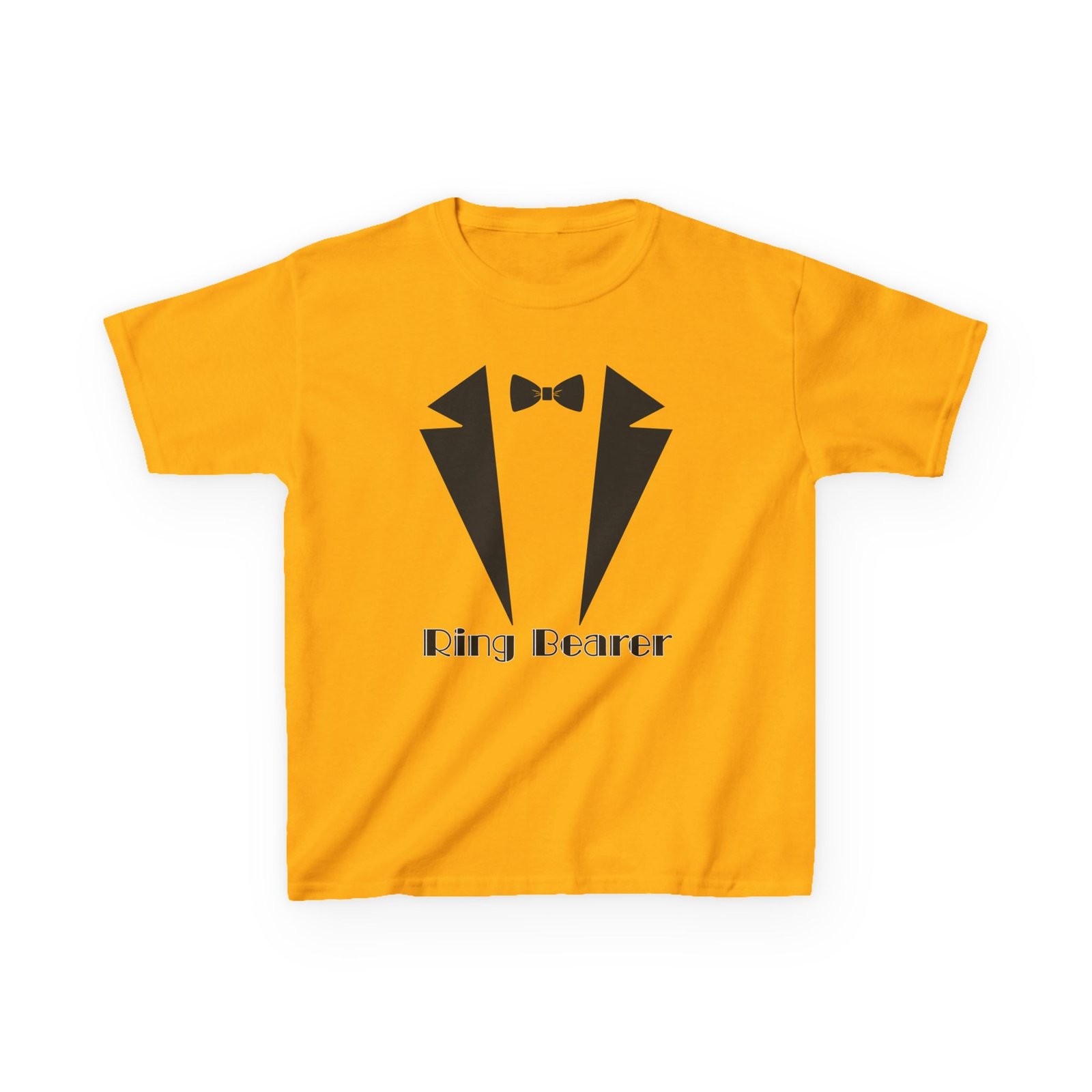 ring bearer kids tee, cute ring bearer shirt, toddler wedding outfit, boys' formal wear tee, kids' tuxedo tee, wedding attire for kids