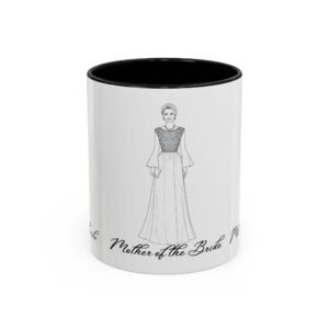 mother of the bride accent coffee mug (11, 15oz)