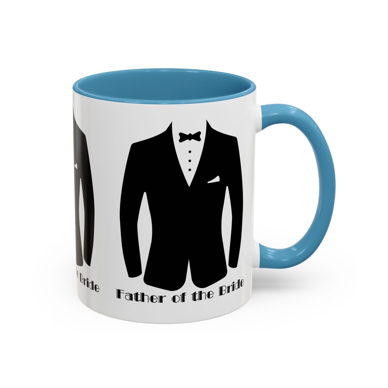 father of the bride mug 11, 15oz| wedding day gift | elegant keepsake for dad