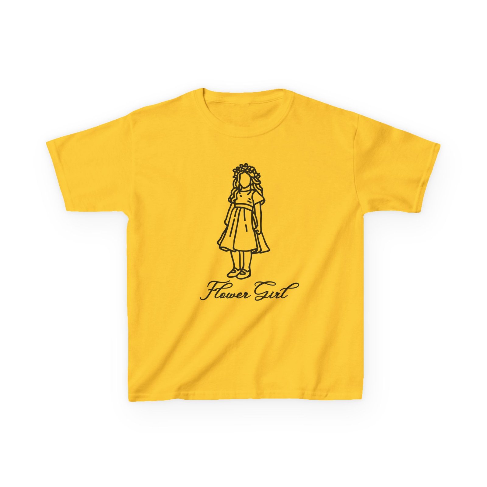 kids flower girl tee, cute flower girl shirt, toddler wedding outfit, summer casual kids tee, gifts for flower girls