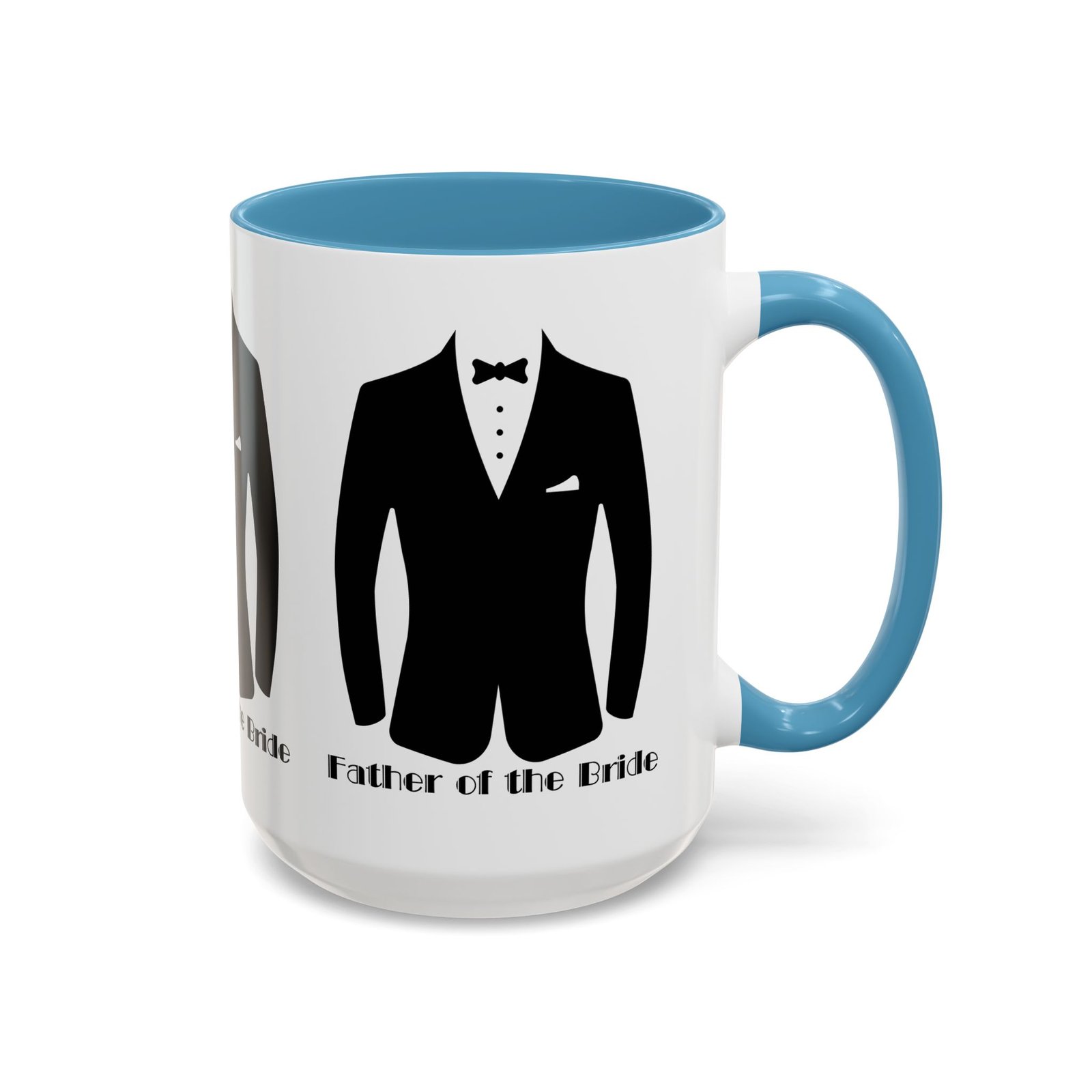 father of the bride mug 11, 15oz| wedding day gift | elegant keepsake for dad