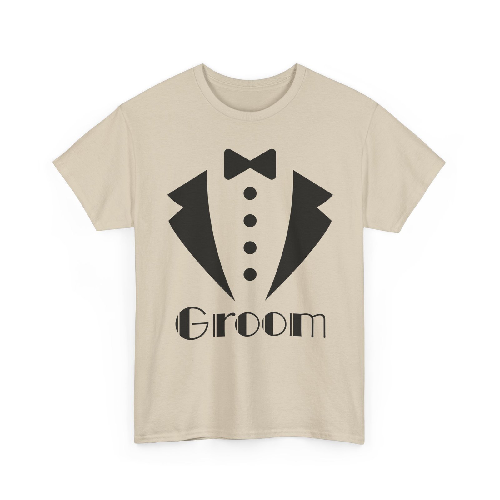 groom t shirt unisex heavy cotton tee for weddings, bachelor parties, groomsmen gifts, engagements, bridal showers