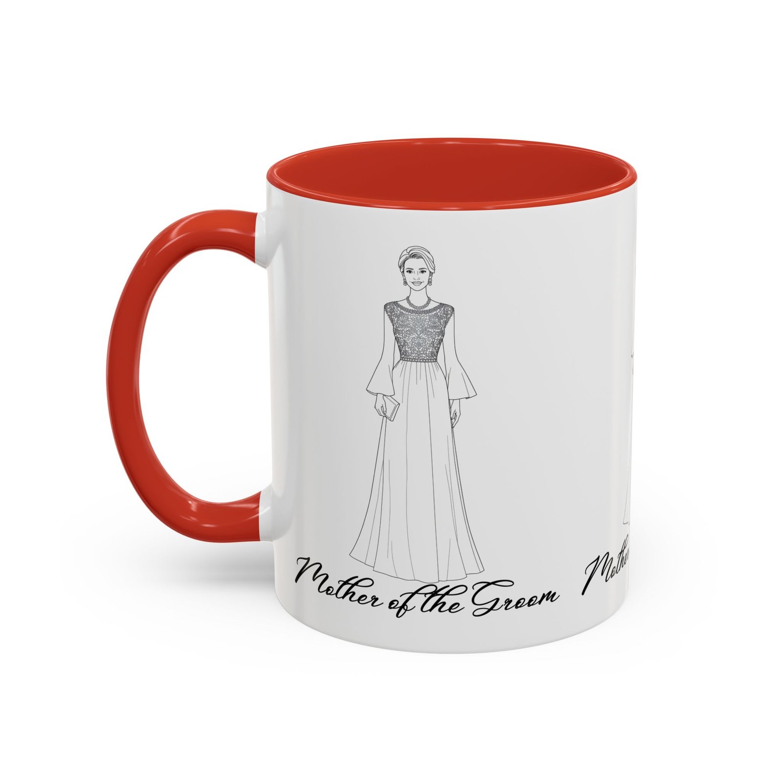 elegant mother of the groom mug perfect gift for bridal showers, weddings, coffee lovers, wedding planning