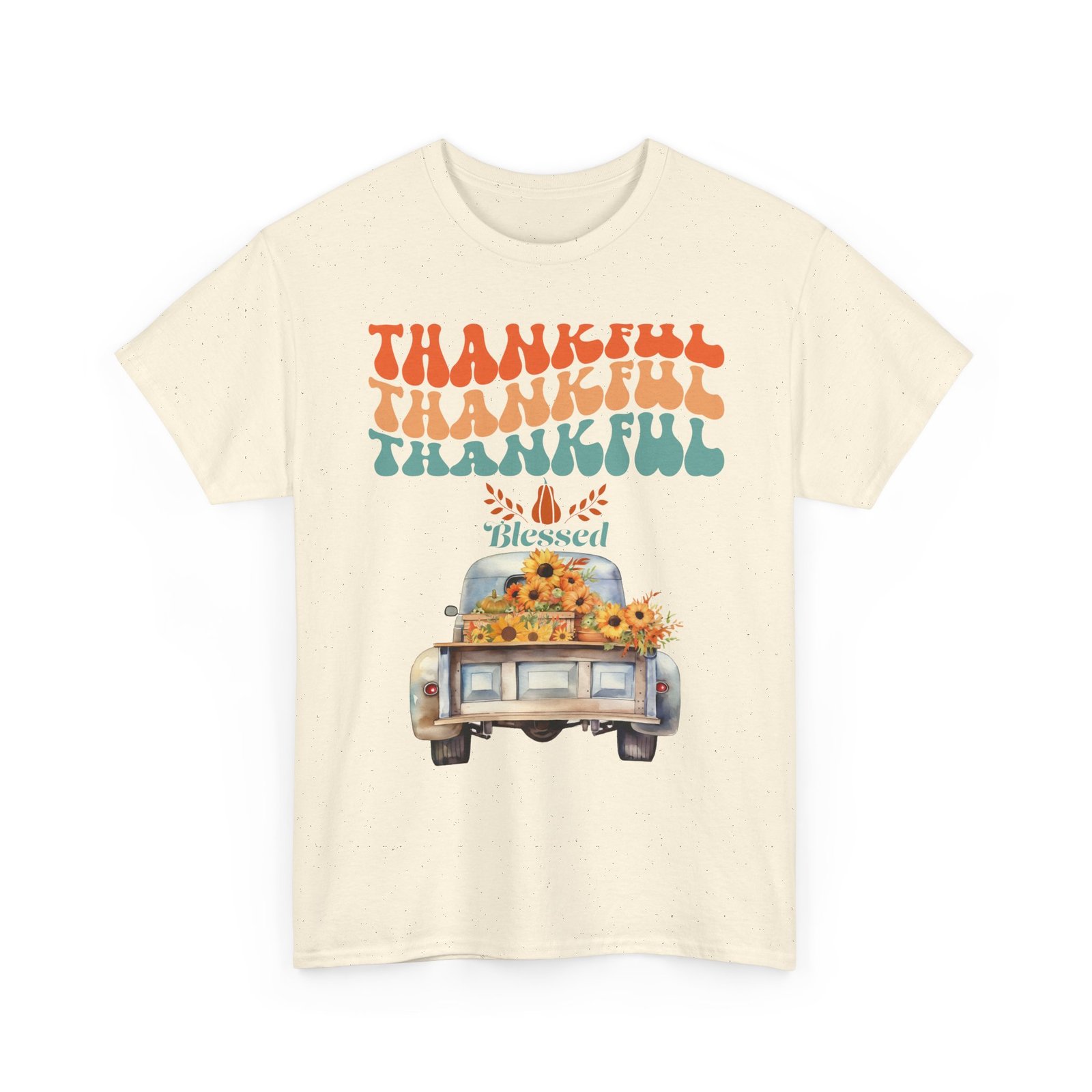 thankful vibes unisex tee perfect for thanksgiving, gratitude, casual wear, gifts, summer days
