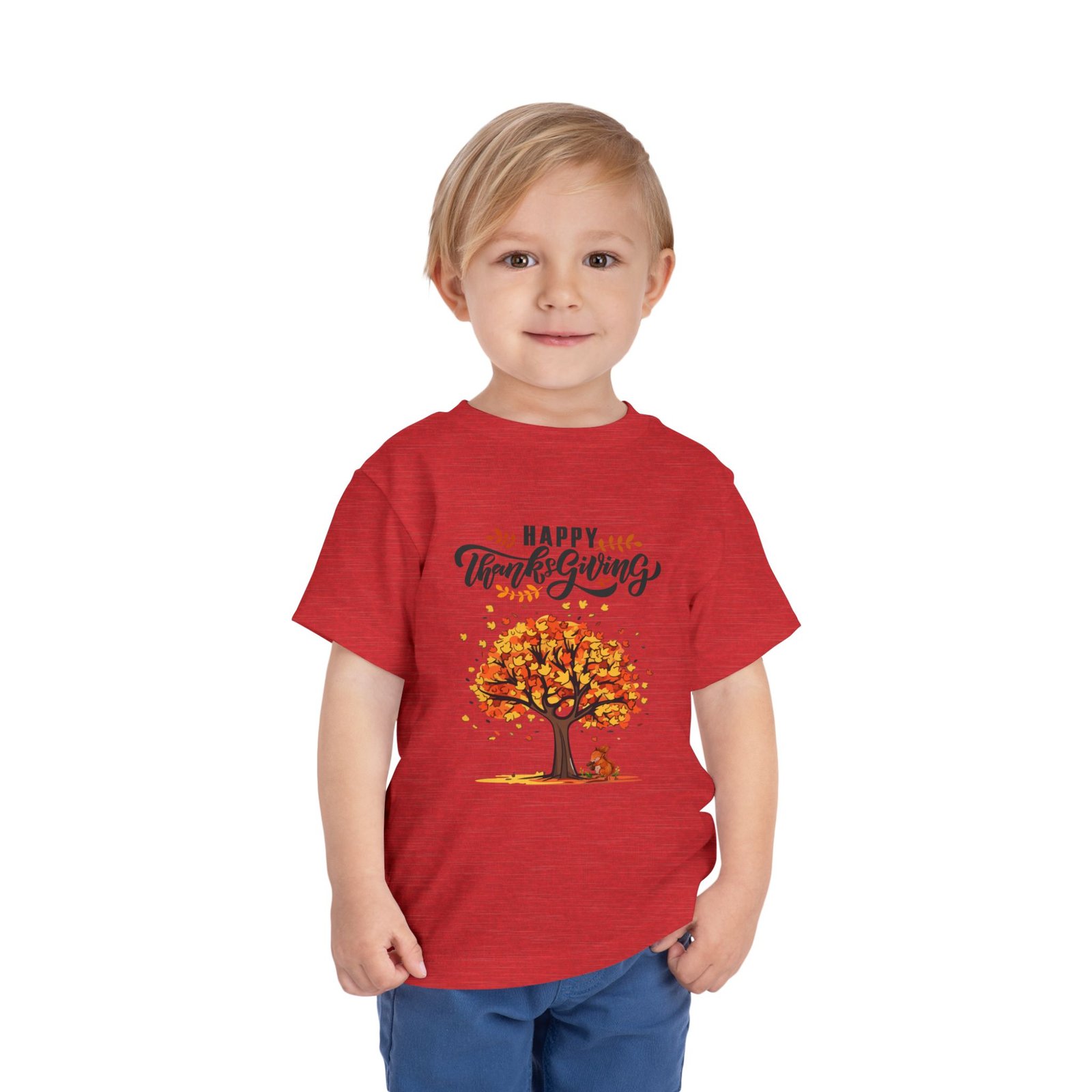 Matching C-Thanksgiving Toddler Tee, Fall Shirt for Kids, Autumn Celebration Outfit, Cute Thanksgiving Apparel, Toddler Short Sleeve Shirt - Image 41