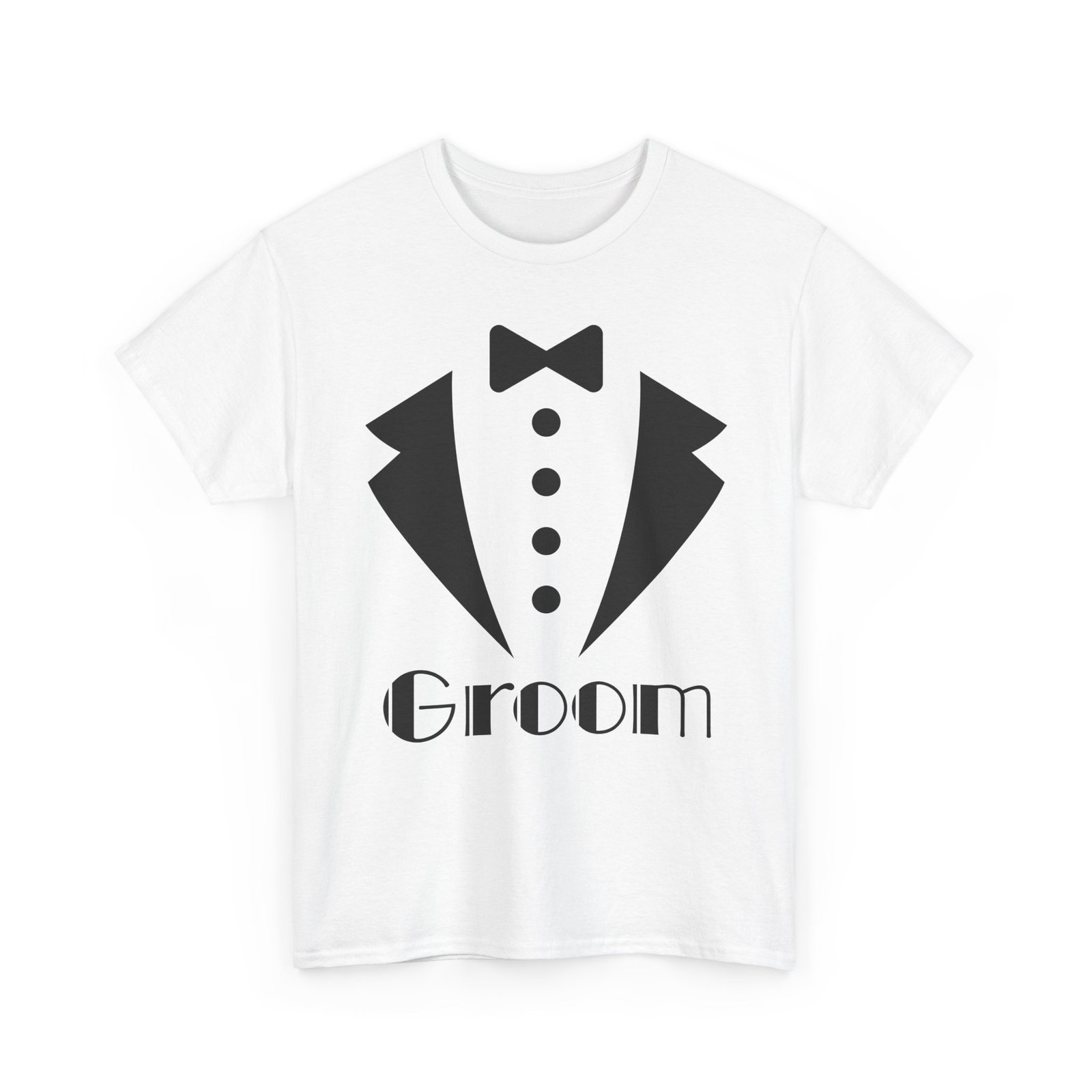 groom t shirt unisex heavy cotton tee for weddings, bachelor parties, groomsmen gifts, engagements, bridal showers
