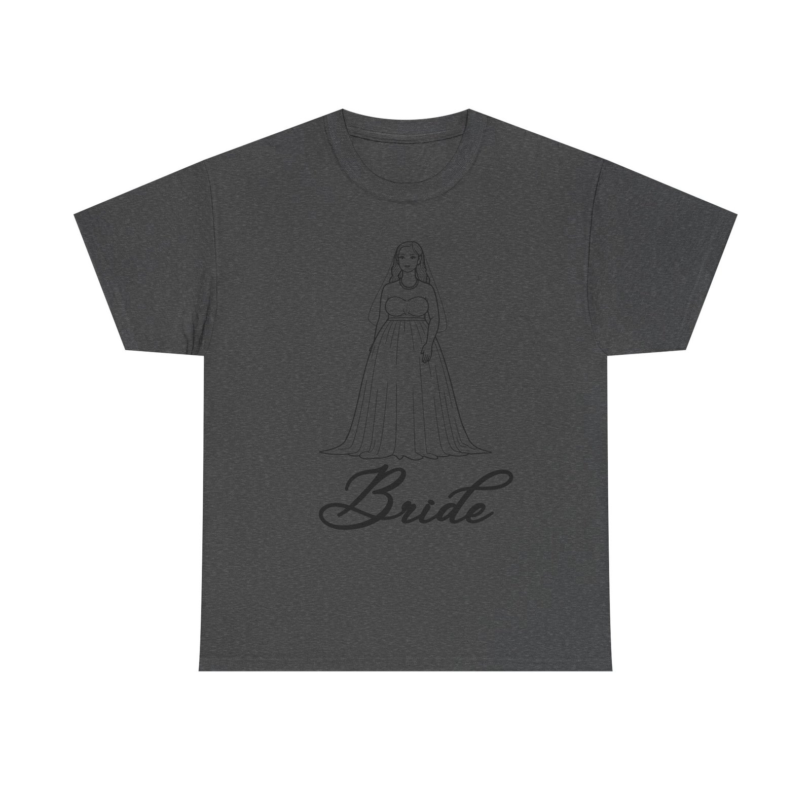 bride graphic tee, wedding gift shirt, bridal party outfit, engagement celebration top, funny bride apparel, unisex heavy cotton tee
