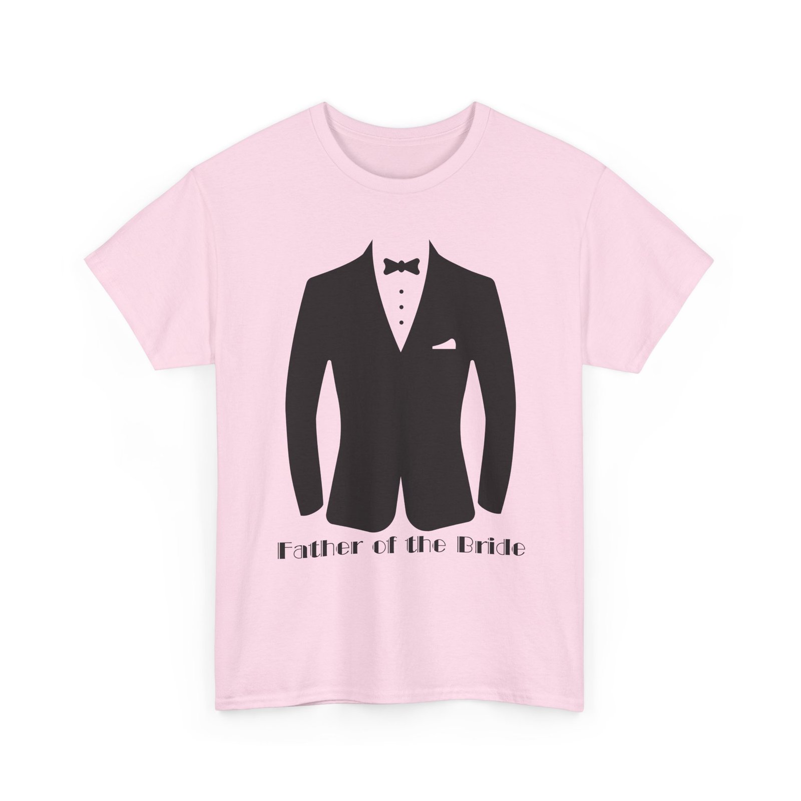 father of the bride unisex heavy cotton tee, wedding gift, father's day shirt, groom's dad tee, special occasion t shirt
