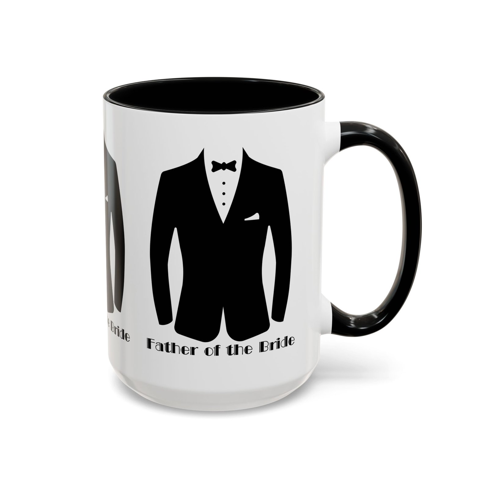 father of the bride mug 11, 15oz| wedding day gift | elegant keepsake for dad