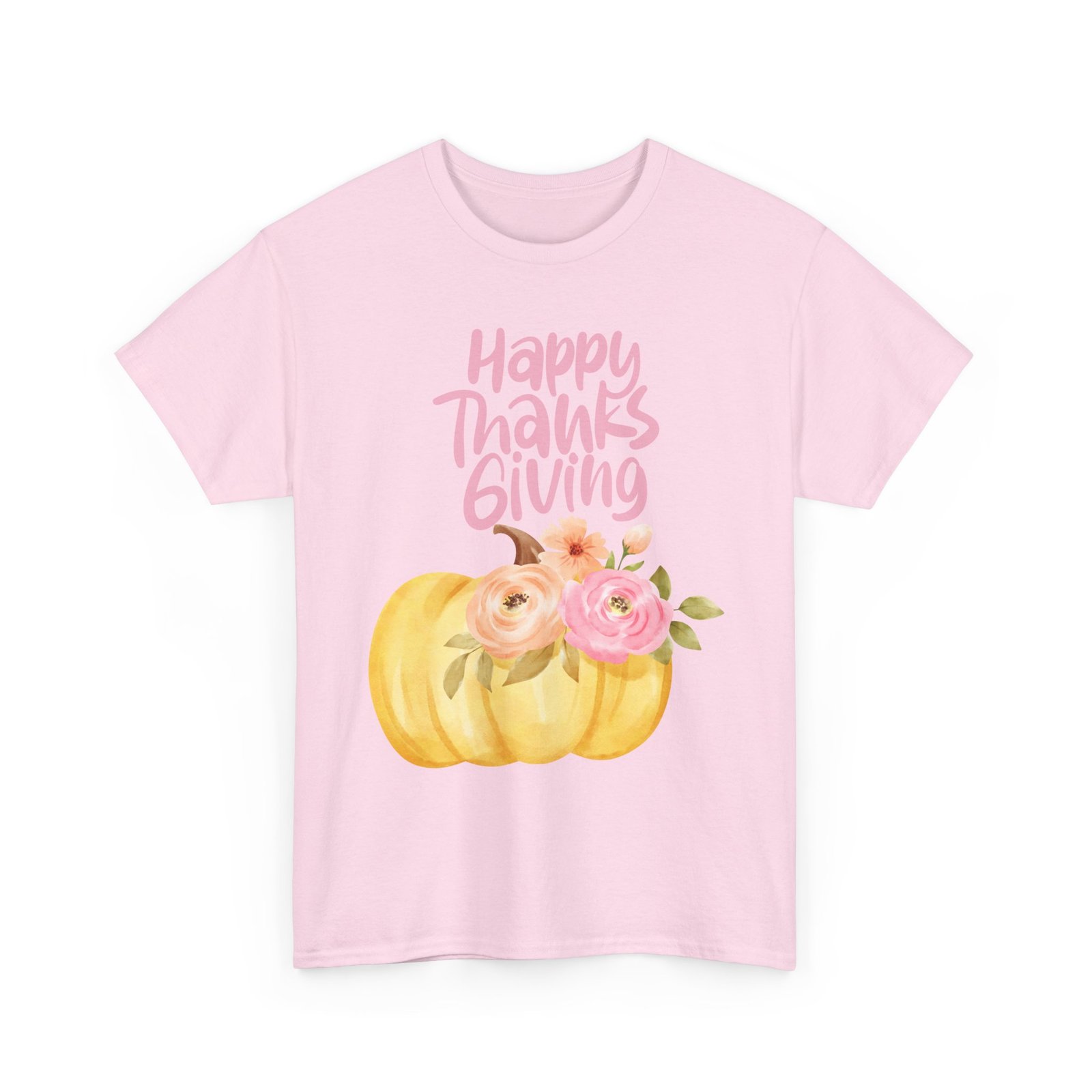 thanksgiving floral tee, holiday shirt, fall fashion, gifts for her, pumpkin t shirt, autumn apparel, friendsgiving outfit