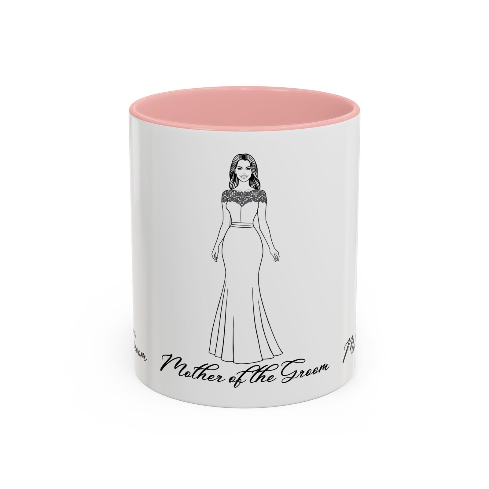 mother of the groom mug accent coffee mug (11, 15oz)