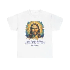 jesus portrait – inspiredby impressionist style religious inspirational tee jesus christ design, faith shirt, christian clothing, birthday gift, everyday wear