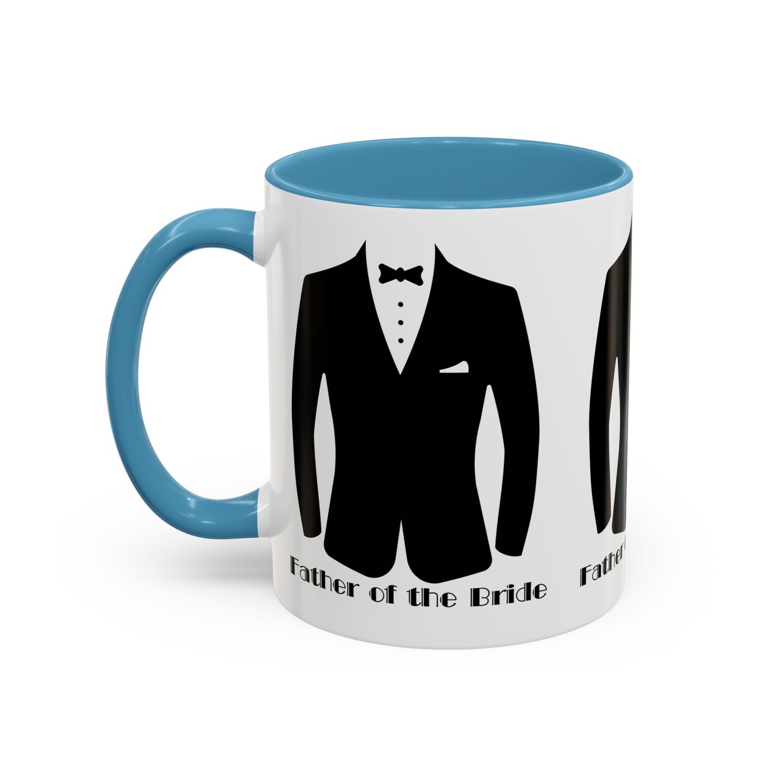 father of the bride mug 11, 15oz| wedding day gift | elegant keepsake for dad