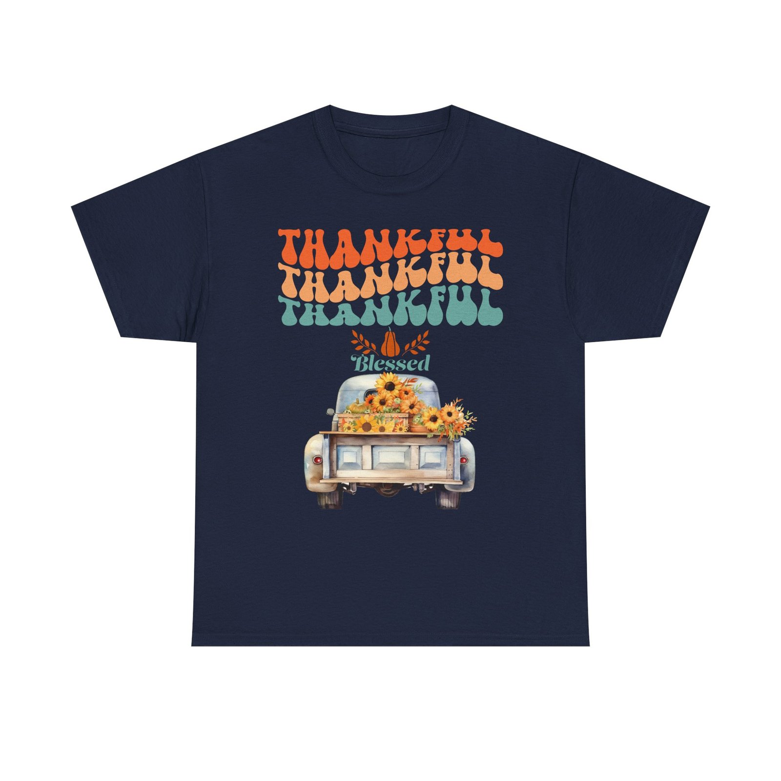 thankful vibes unisex tee perfect for thanksgiving, gratitude, casual wear, gifts, summer days