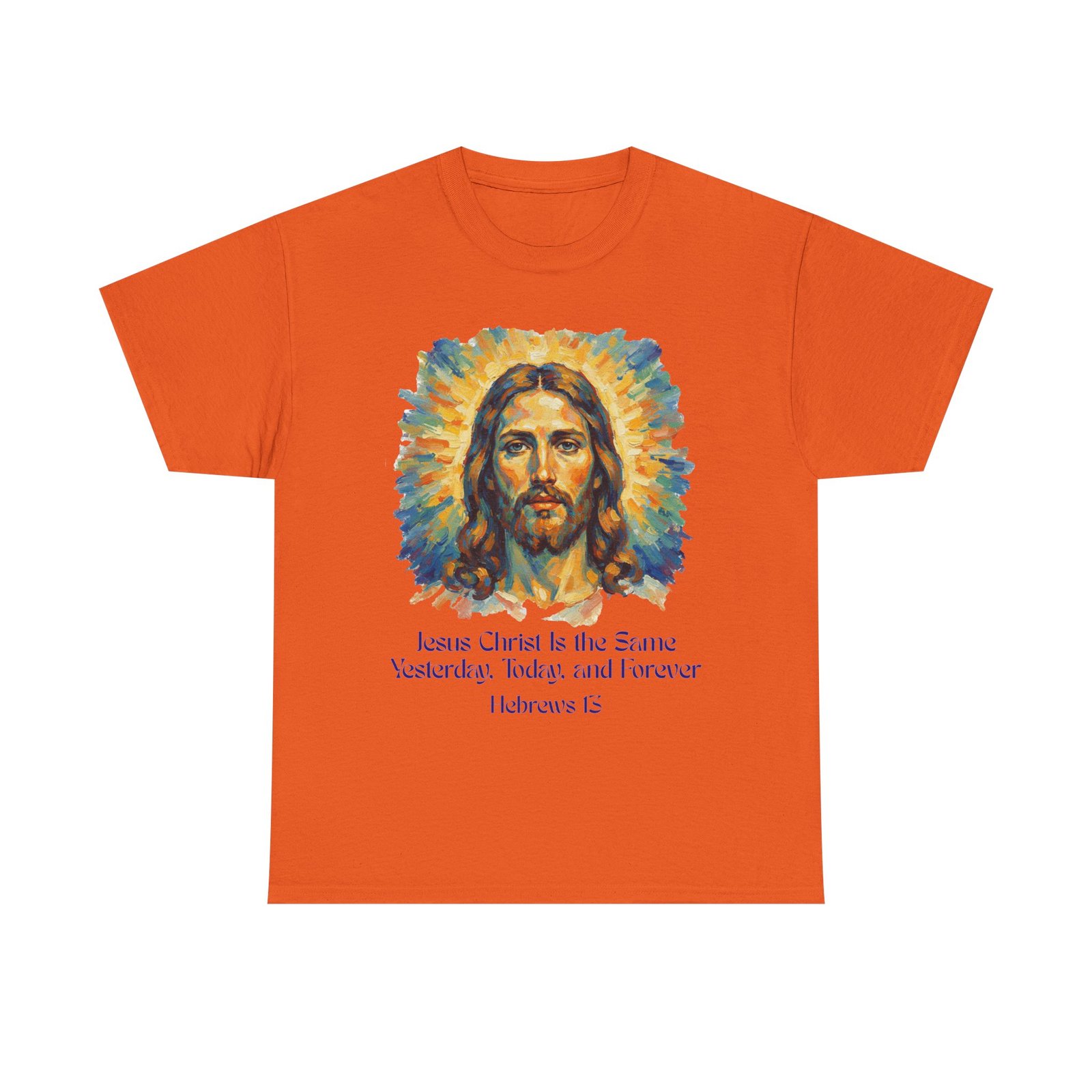 jesus portrait – inspiredby impressionist style religious inspirational tee jesus christ design, faith shirt, christian clothing, birthday gift, everyday wear