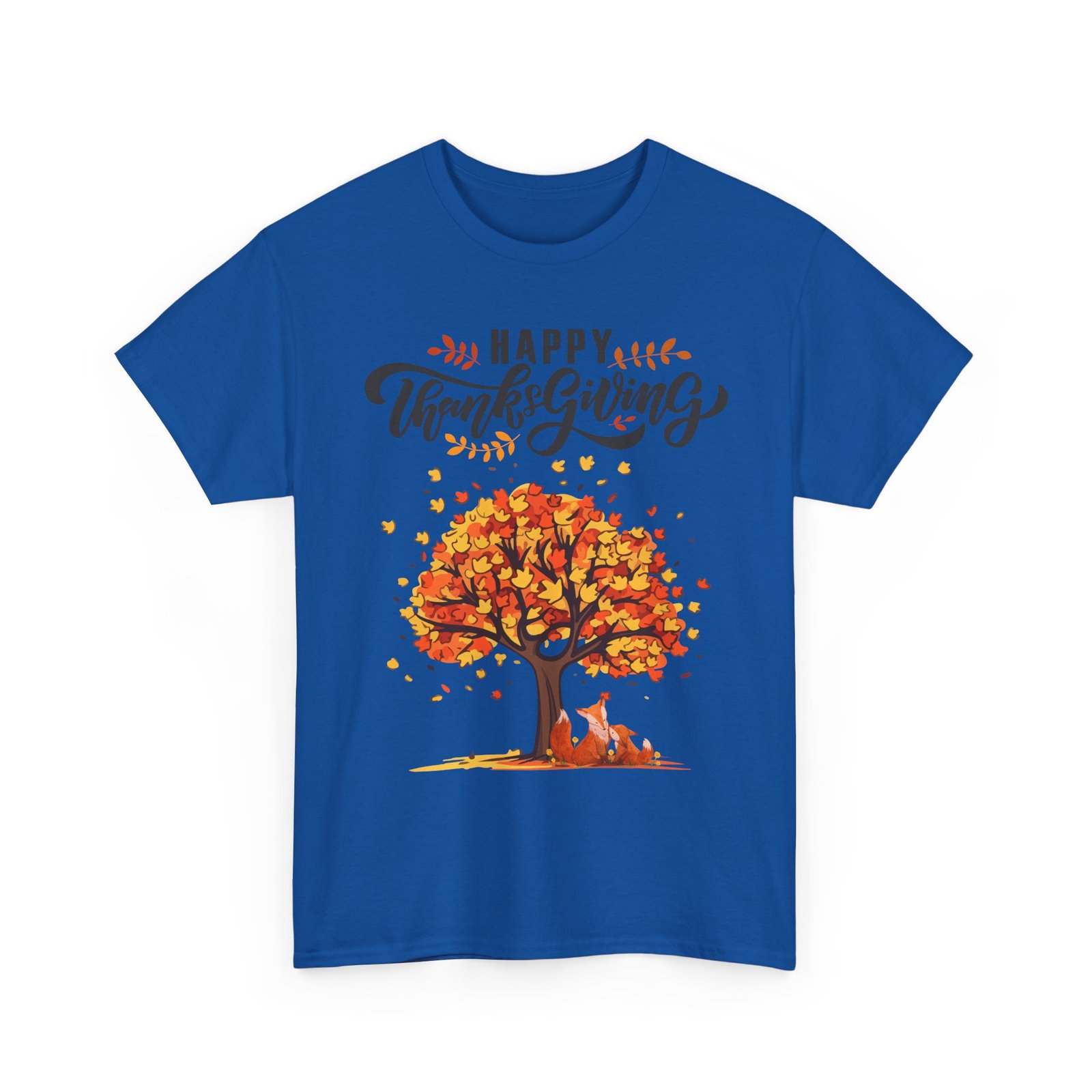 thanksgiving tree tee, fall t shirt, autumn apparel, cozy gift for family, cute holiday top