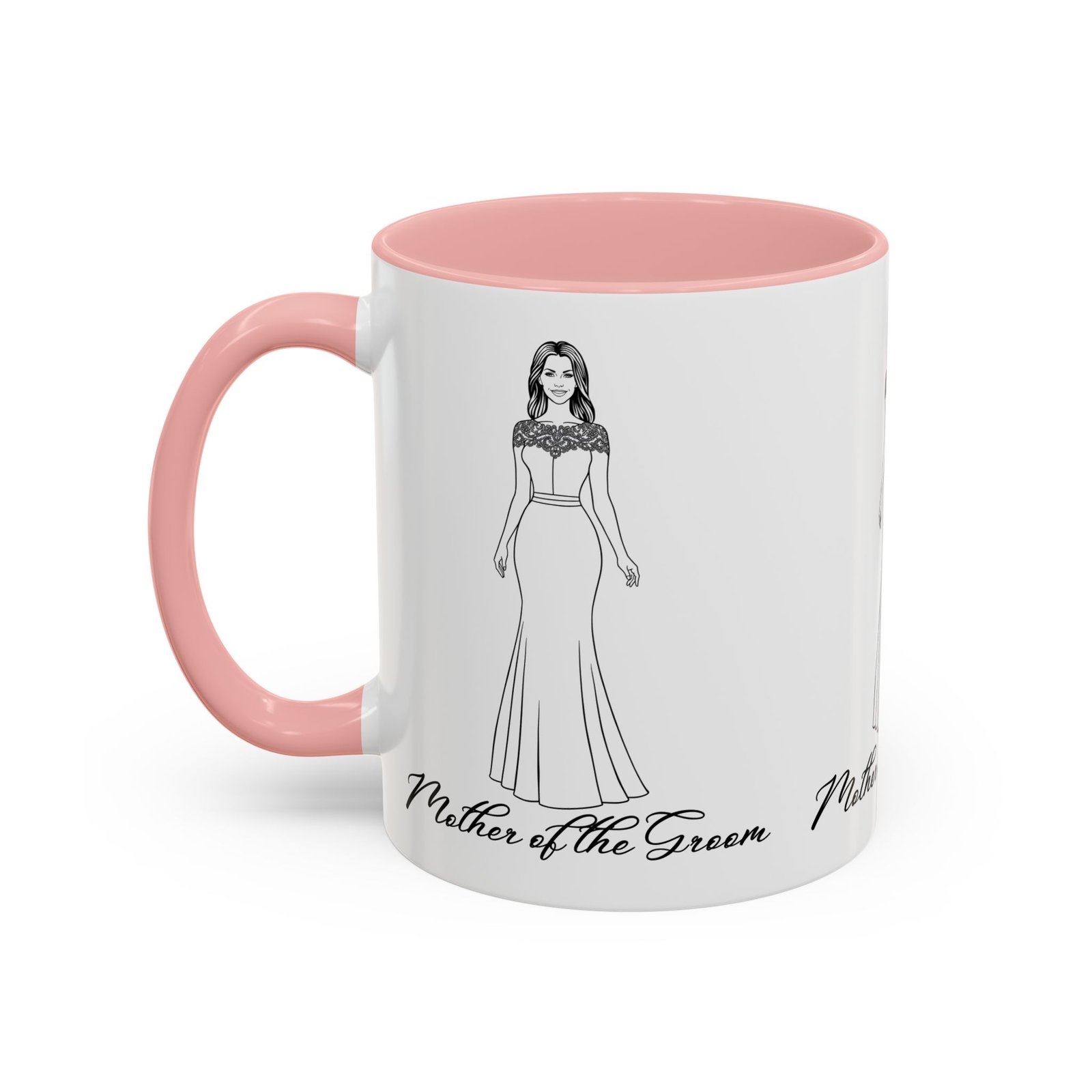 mother of the groom mug accent coffee mug (11, 15oz)