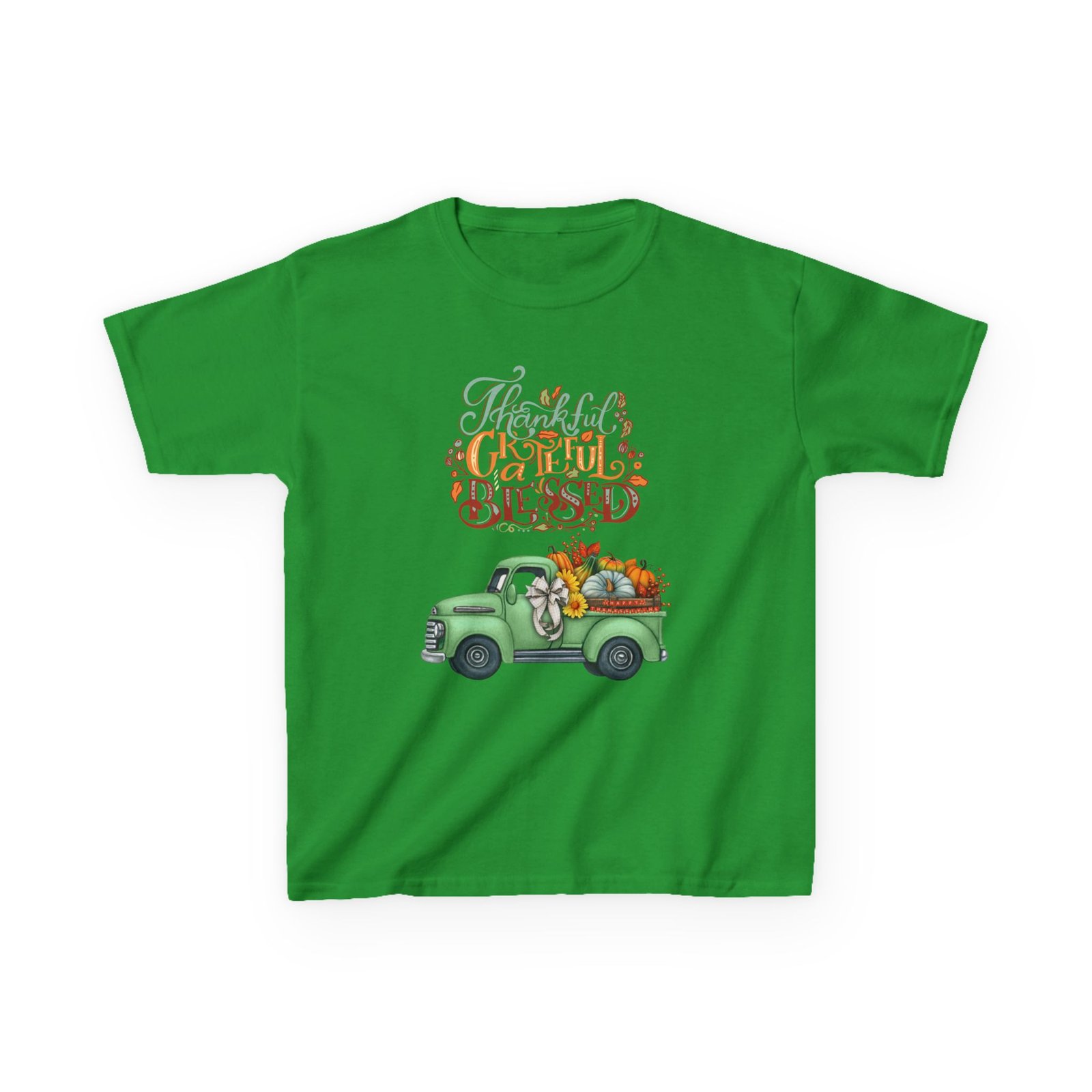 blessed fall kids tee, adorable autumn shirt, cute harvest t shirt, thanksgiving gift for kids, comfy cotton youth apparel