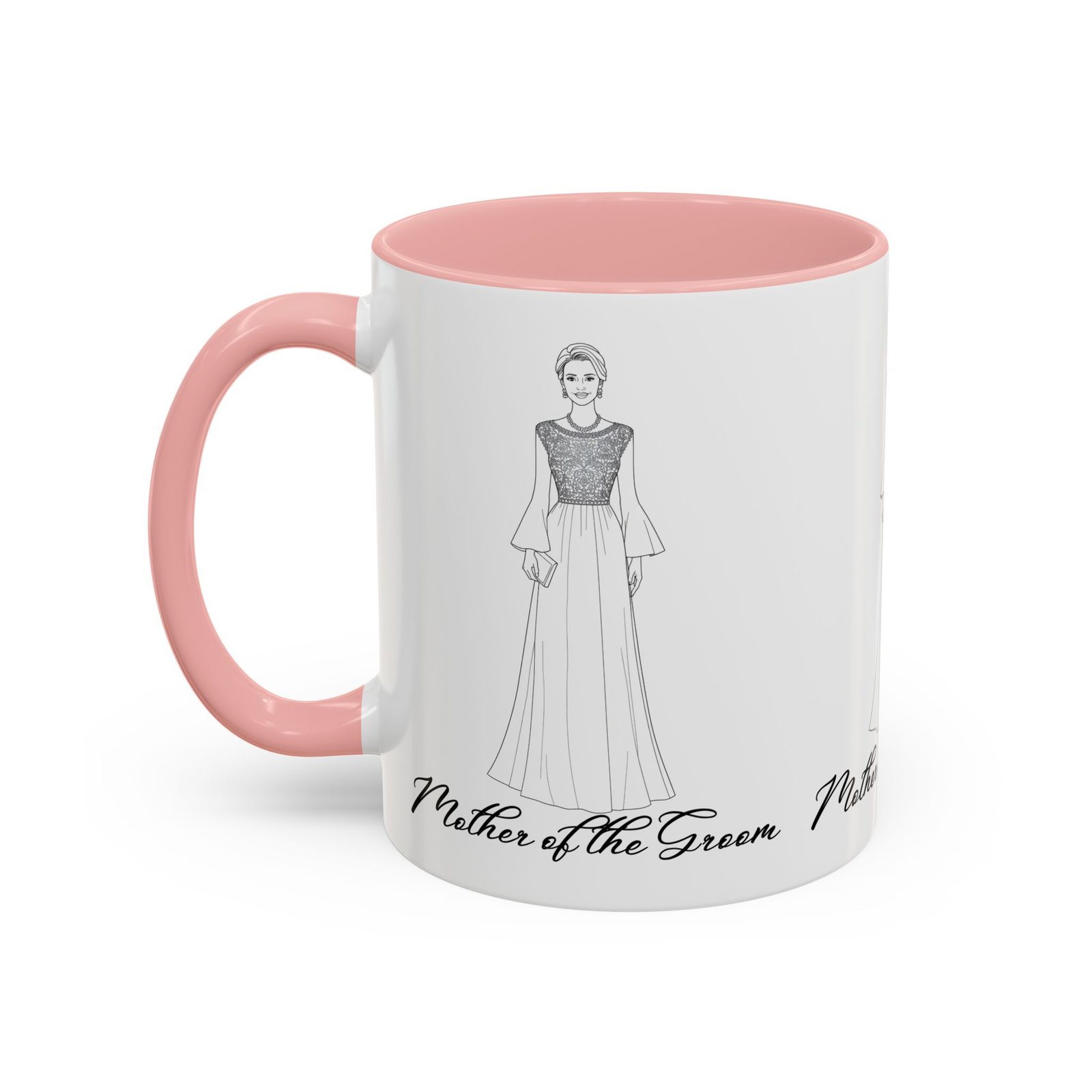 elegant mother of the groom mug perfect gift for bridal showers, weddings, coffee lovers, wedding planning