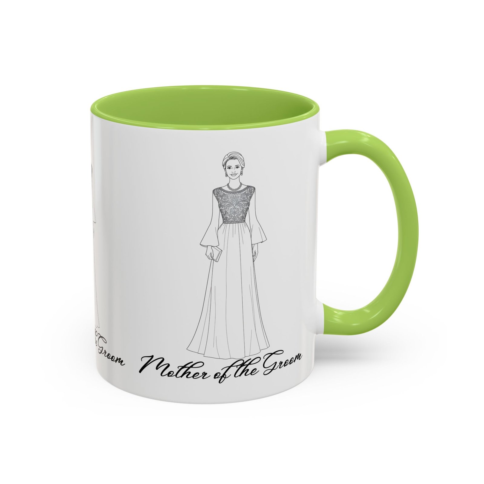 elegant mother of the groom mug perfect gift for bridal showers, weddings, coffee lovers, wedding planning